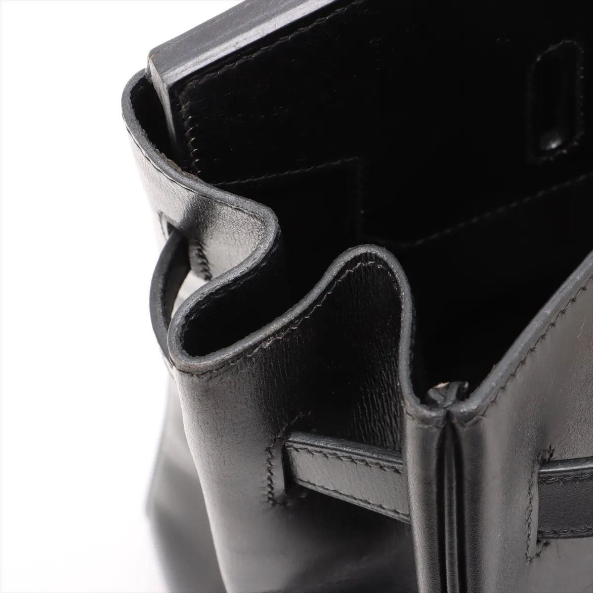 [Individually wrapped] Hermes Birkin 35 Le Tourne Box Calf Black Gold Hardware D:2000 — view 10
