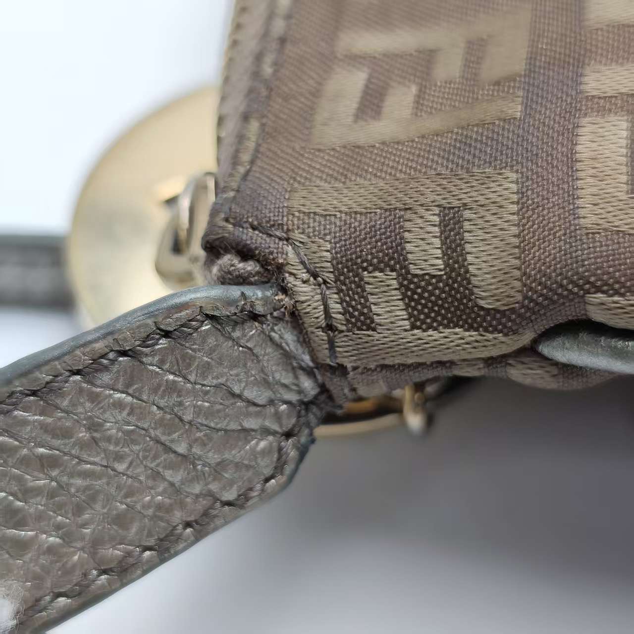 【*Shipped from: China*】FENDI Canvas Shoulder Bag — view 12