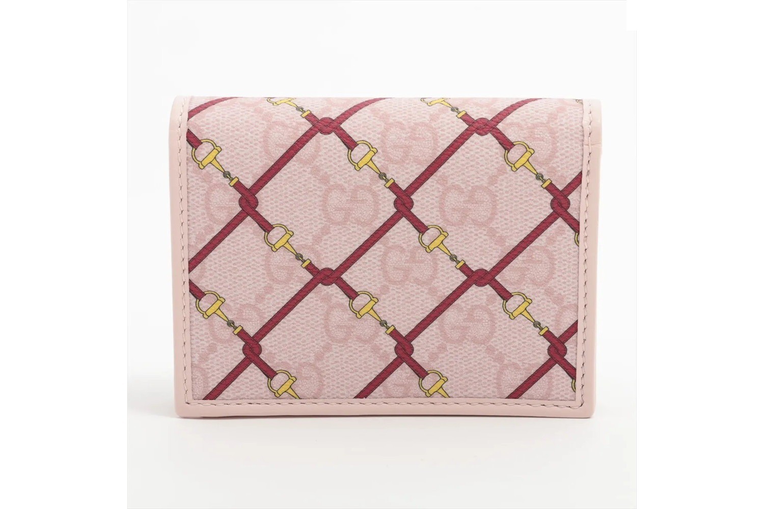 GG Emblem Compact Wallet 854243 Leather Bi-fold Wallet — view 2