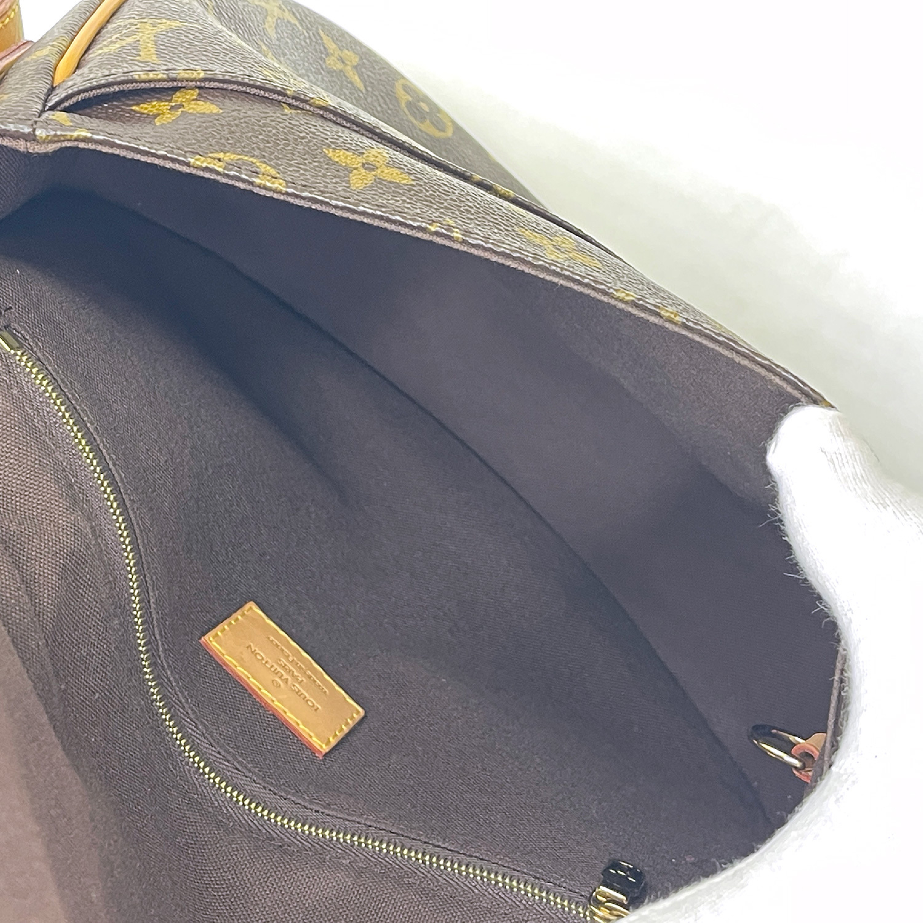 M40474 Monogram Menilmontant PM Shoulder Bag — view 12