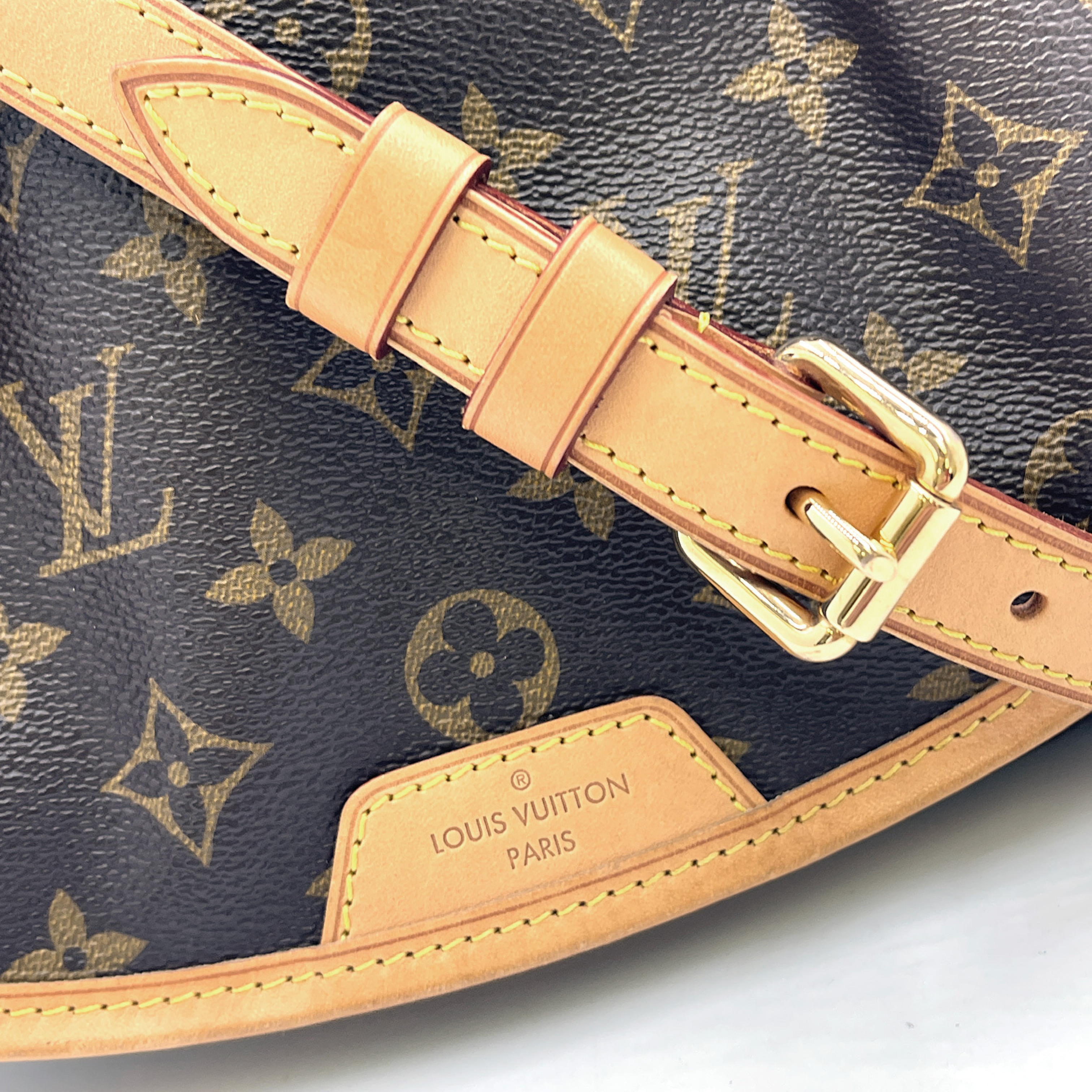 M40474 Monogram Menilmontant PM Shoulder Bag — view 4