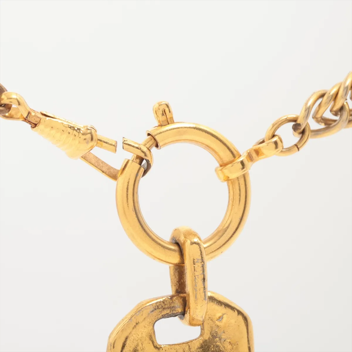 31 RUE CAMBON Necklace, GP Gold. Shows signs of wear: — view 3
