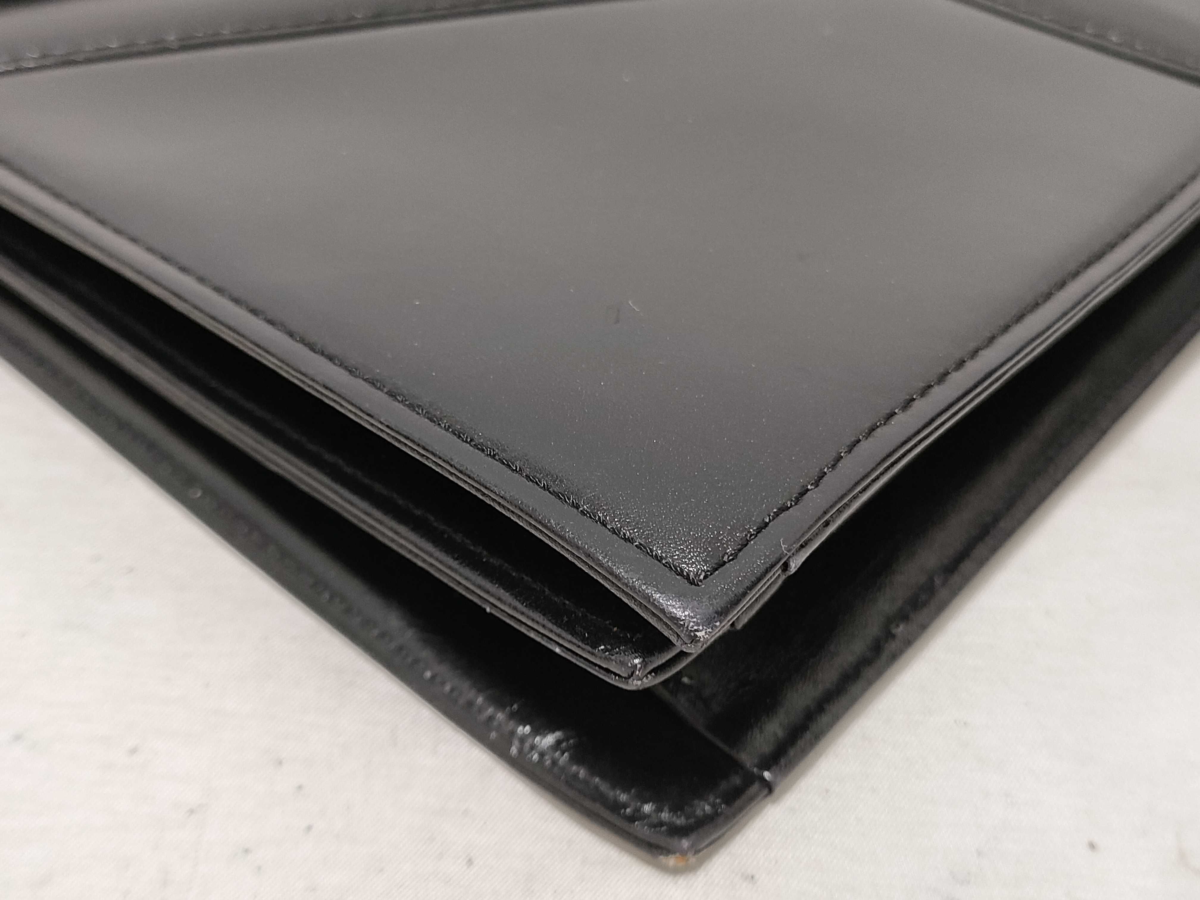 Leather Shoulder Bag, Formal, Black Shoulder Bag — view 6