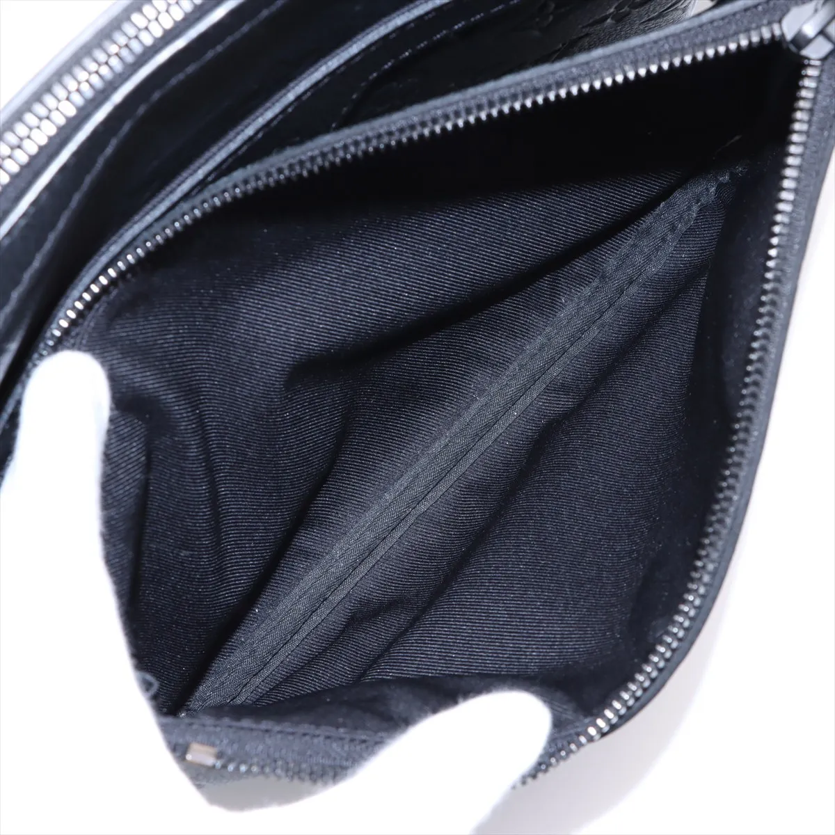 Monogram Shadow Trio Messenger M46602 Black RFID response — view 9