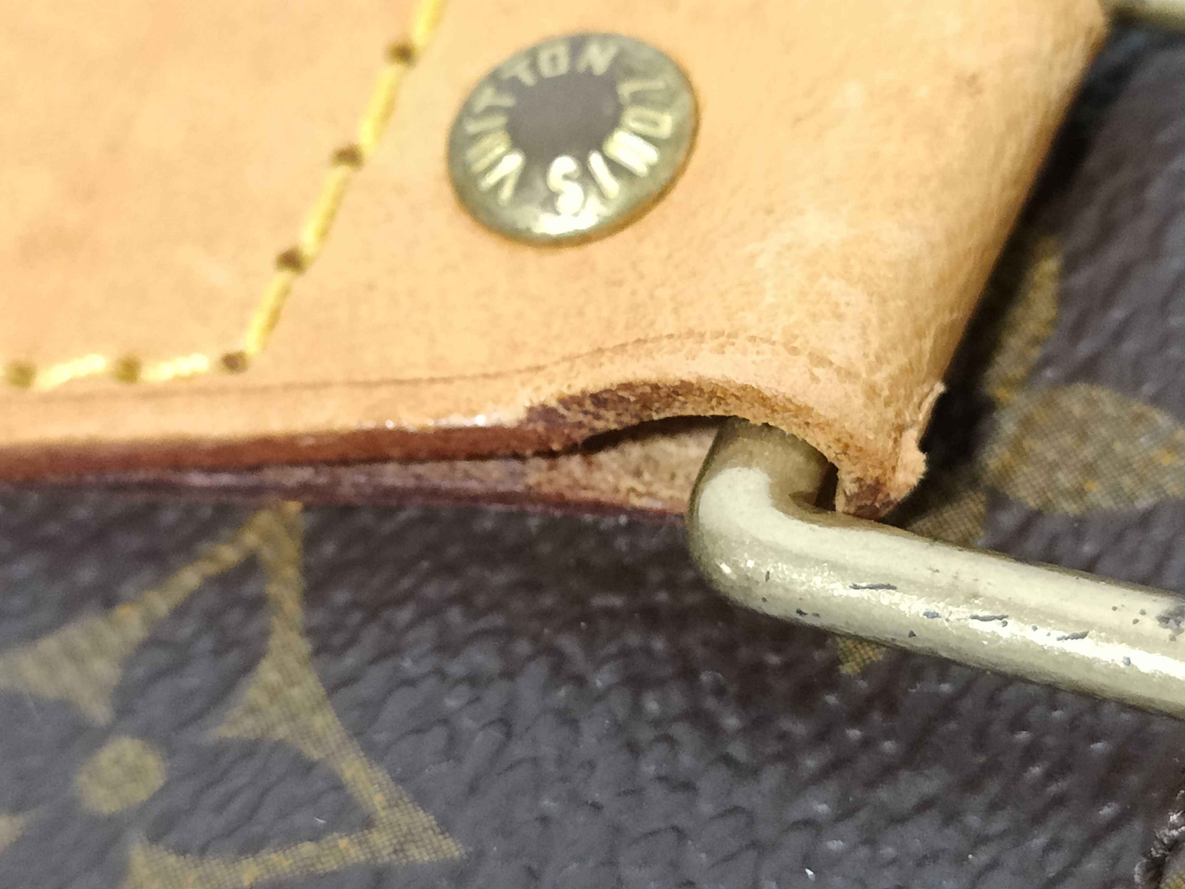 Monogram M51140 Sac Plat Handbag — view 6
