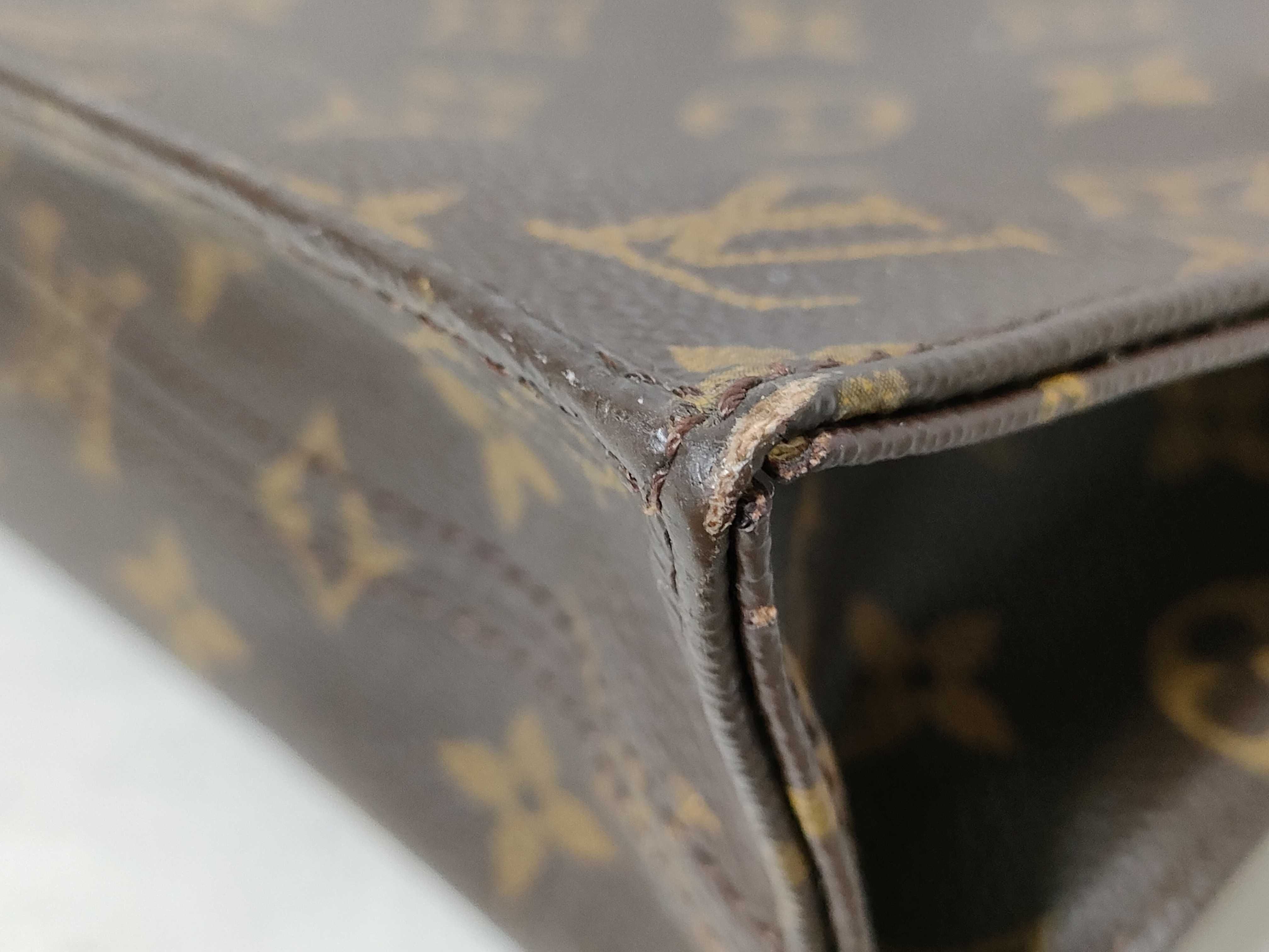 Monogram M51140 Sac Plat Handbag — view 7