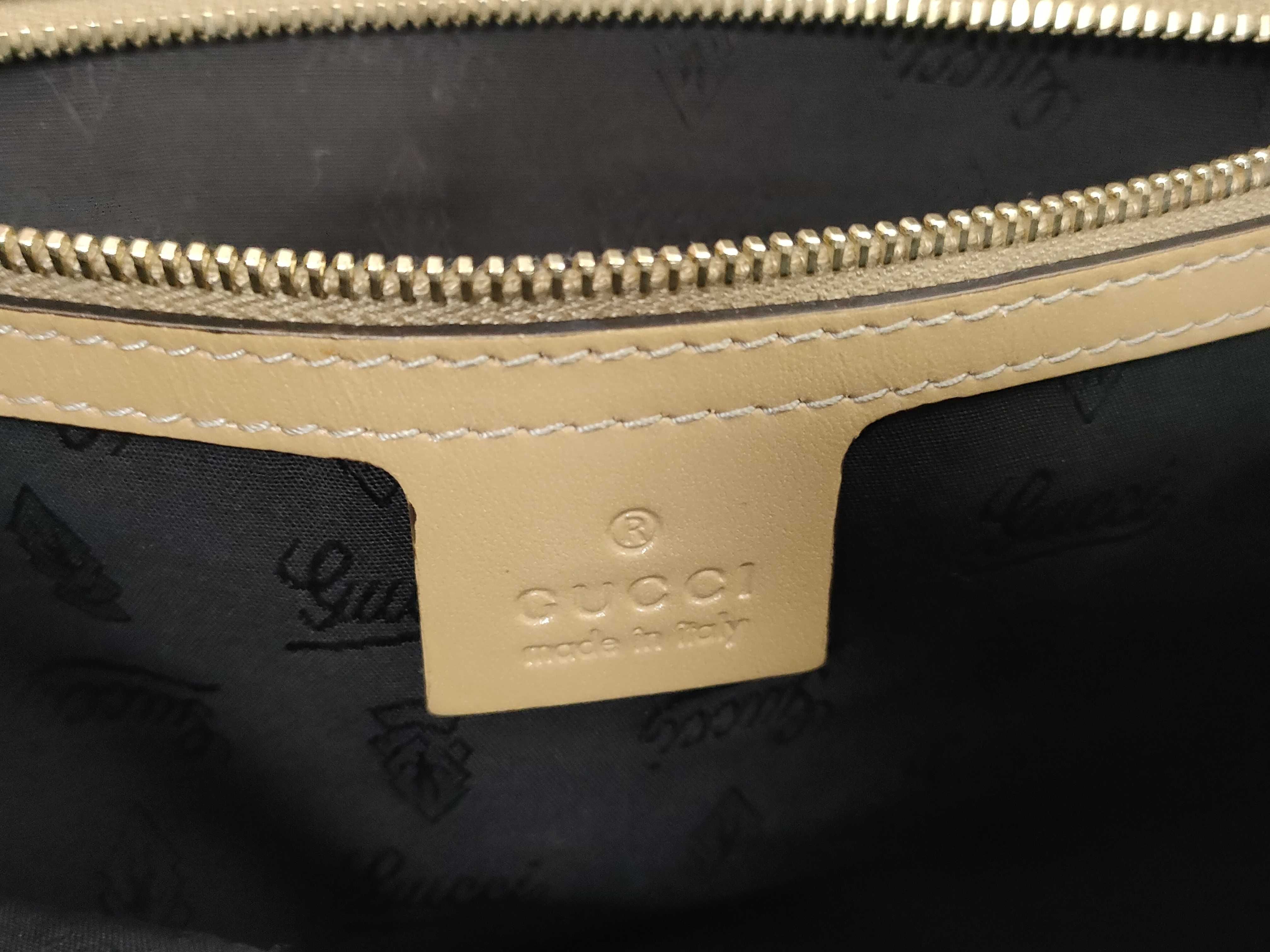 GG Canvas Gucci Mini Boston Bag GG Sherry Line Horsebit 232986 520981 Handbag — view 12