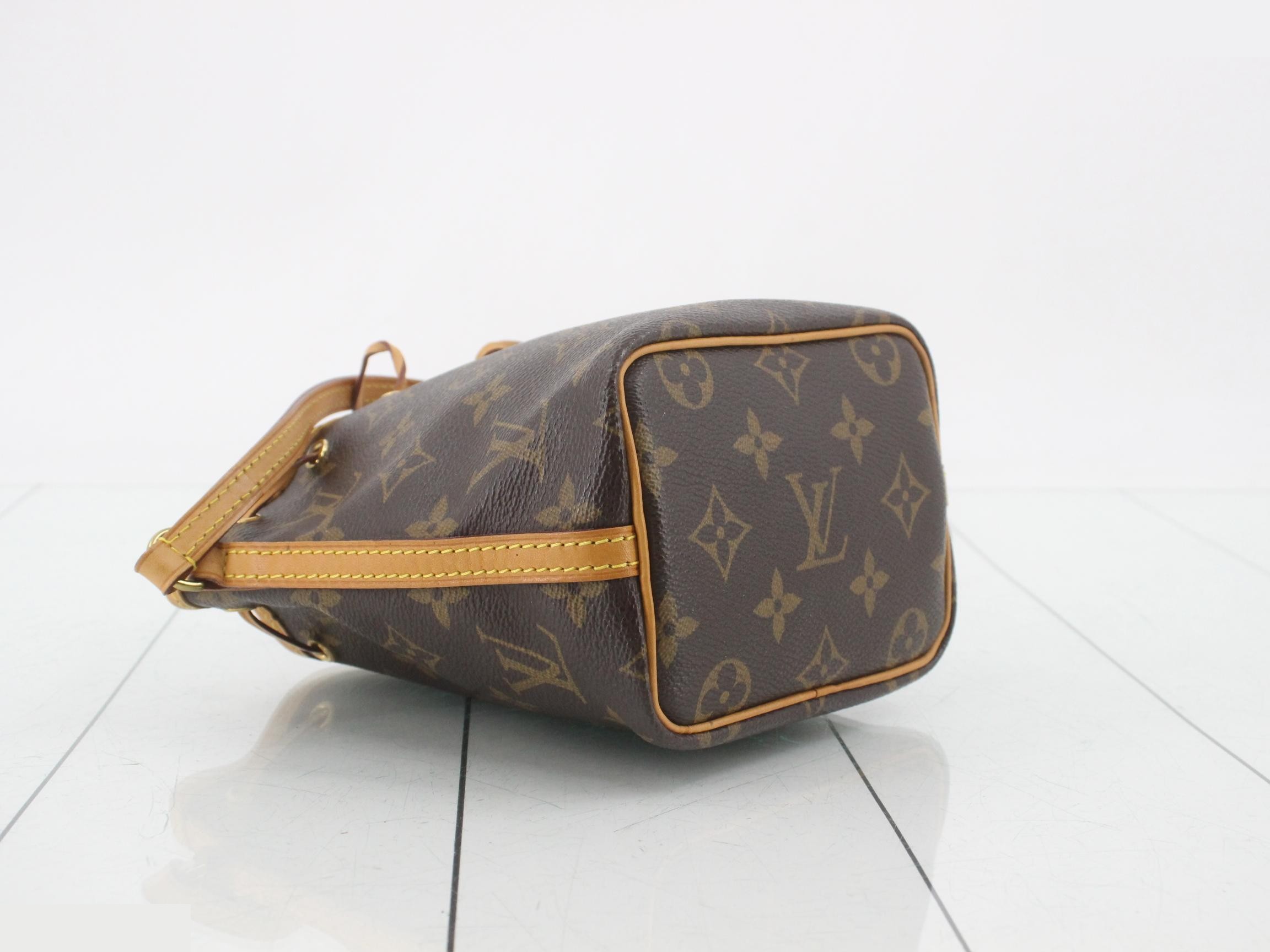 Monogram Nano Noe Shoulder Bag — view 5