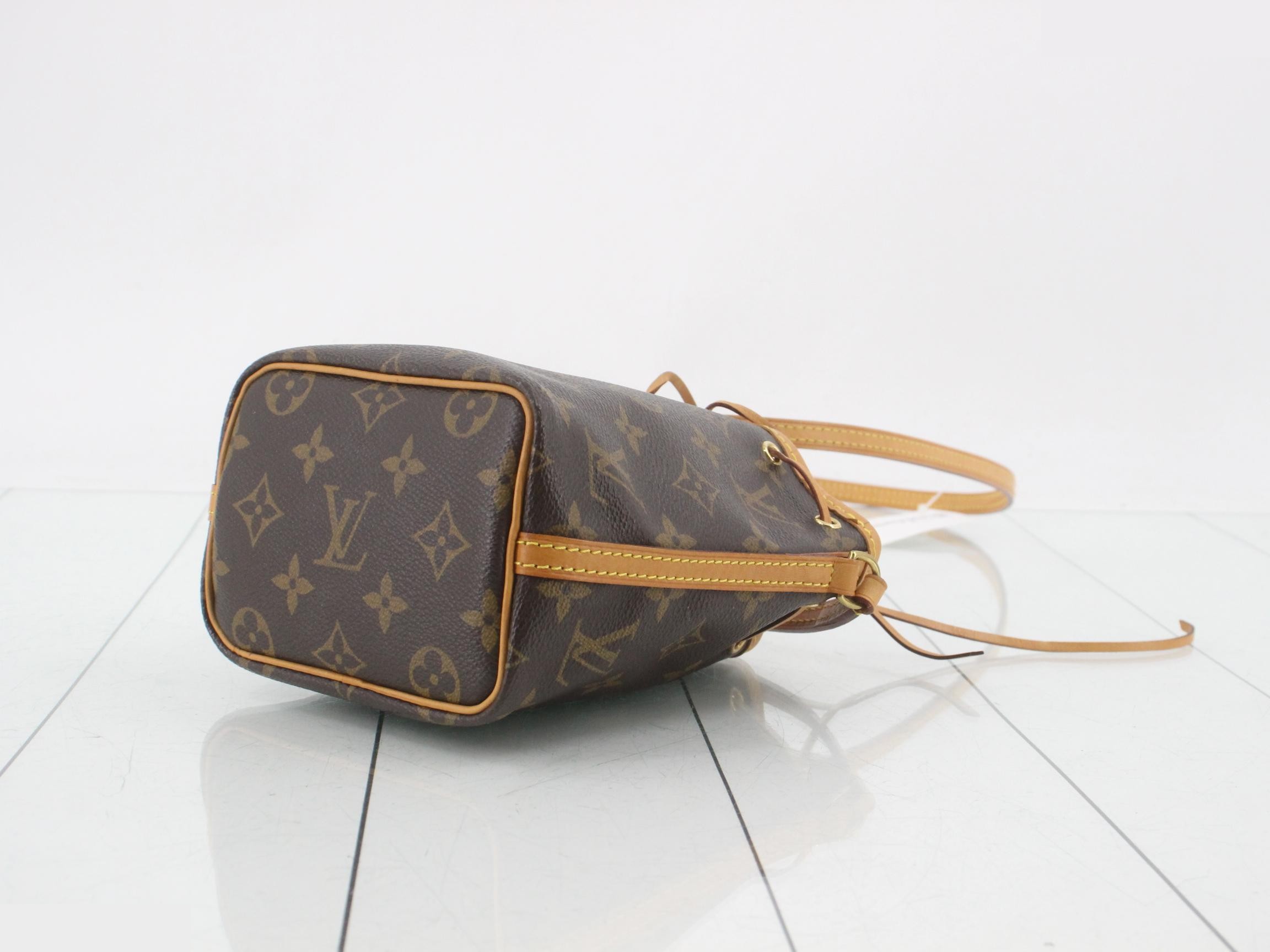Monogram Nano Noe Shoulder Bag — view 6