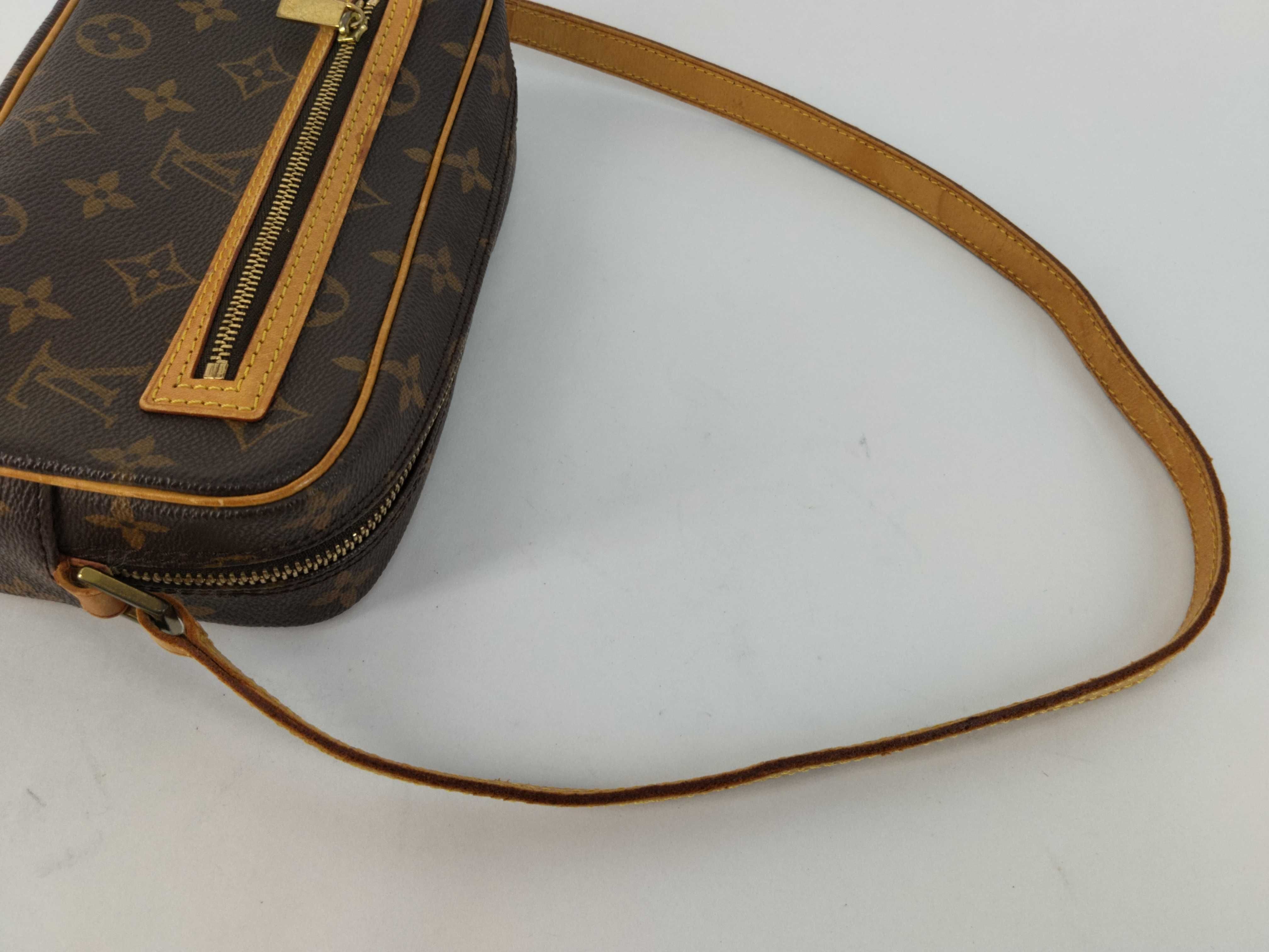 Monogram Louis Vuitton Pochette Cite PM Shoulder Bag — view 3