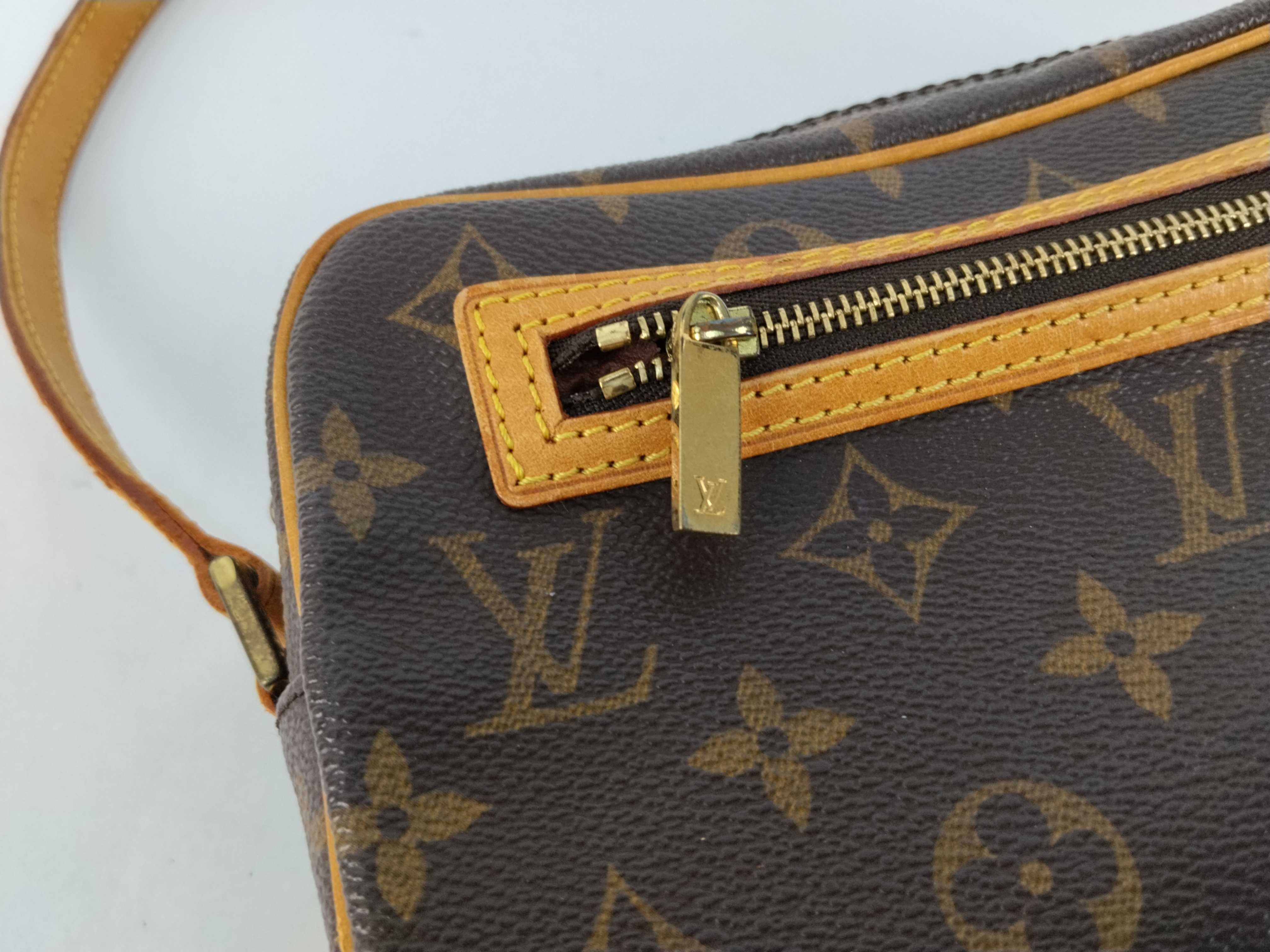 Monogram Louis Vuitton Pochette Cite PM Shoulder Bag — view 8