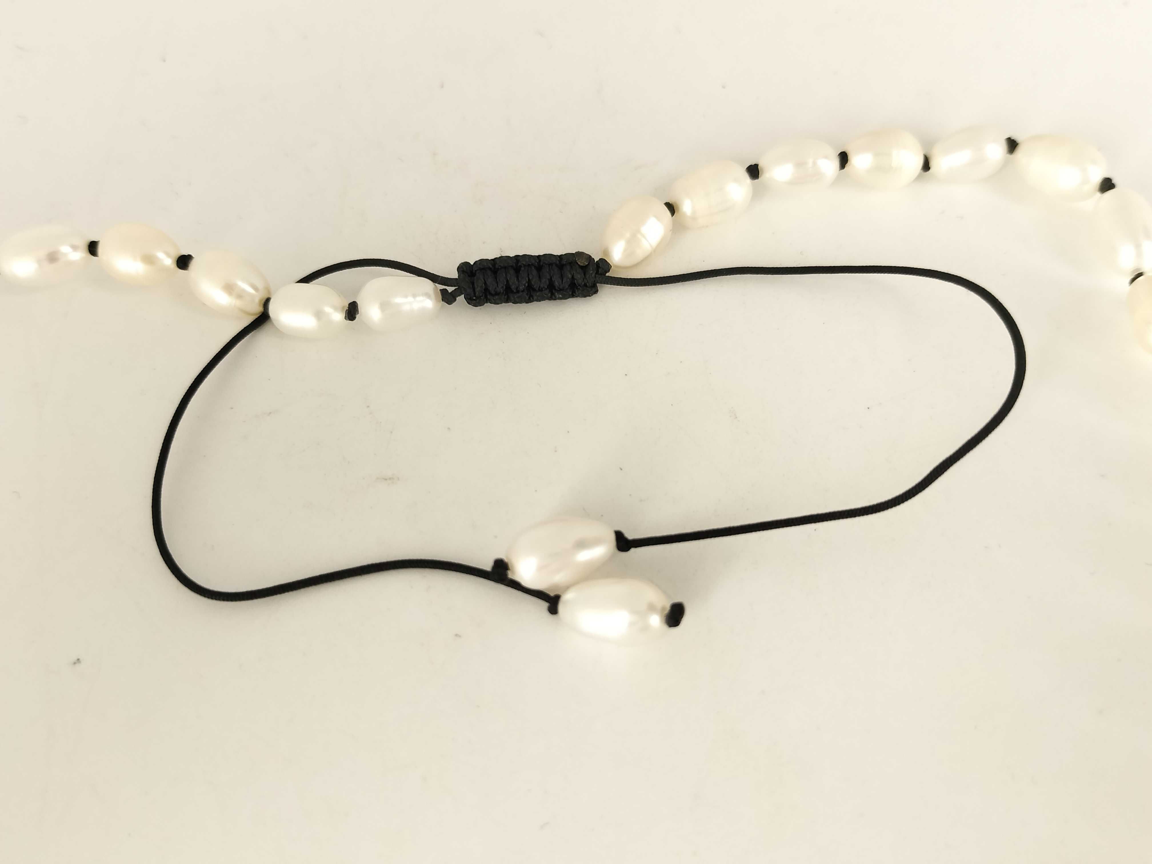 Denima Tears Pearl Necklace — view 4