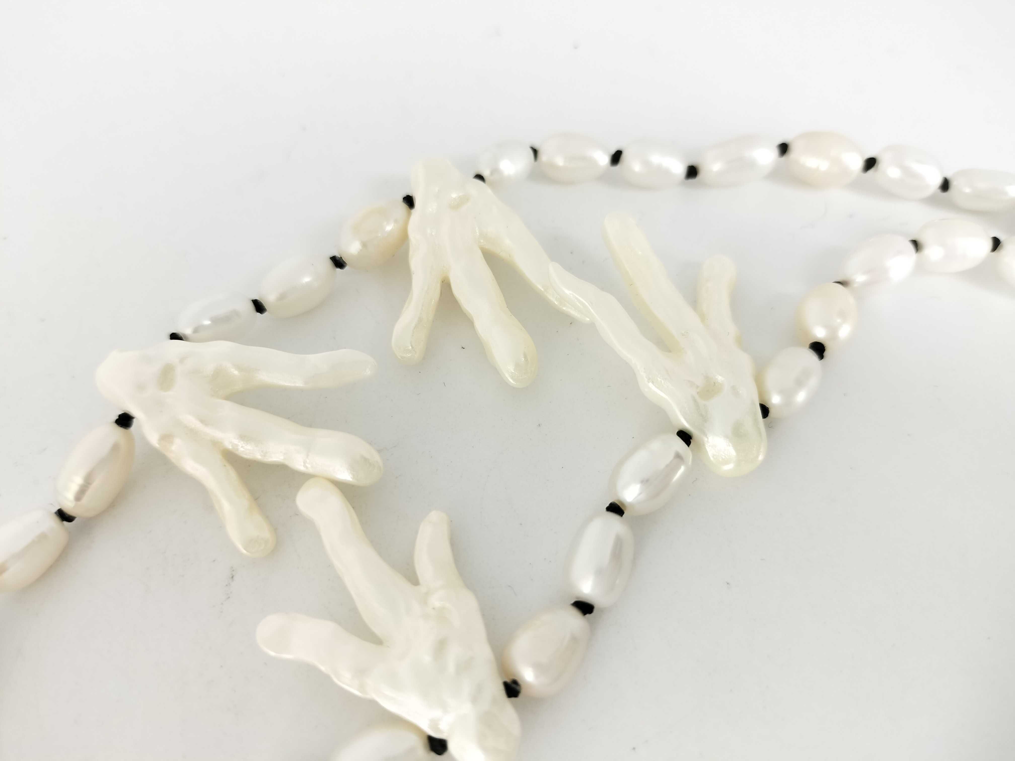 Denima Tears Pearl Necklace — view 9
