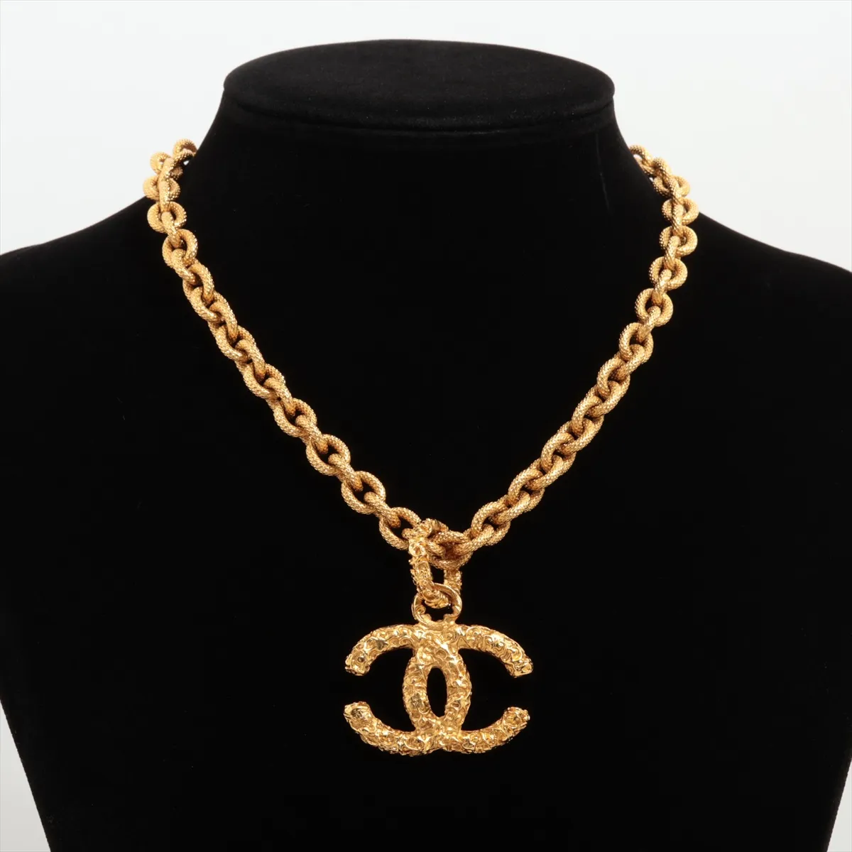 Cocomark necklace GP gold dents — view 5