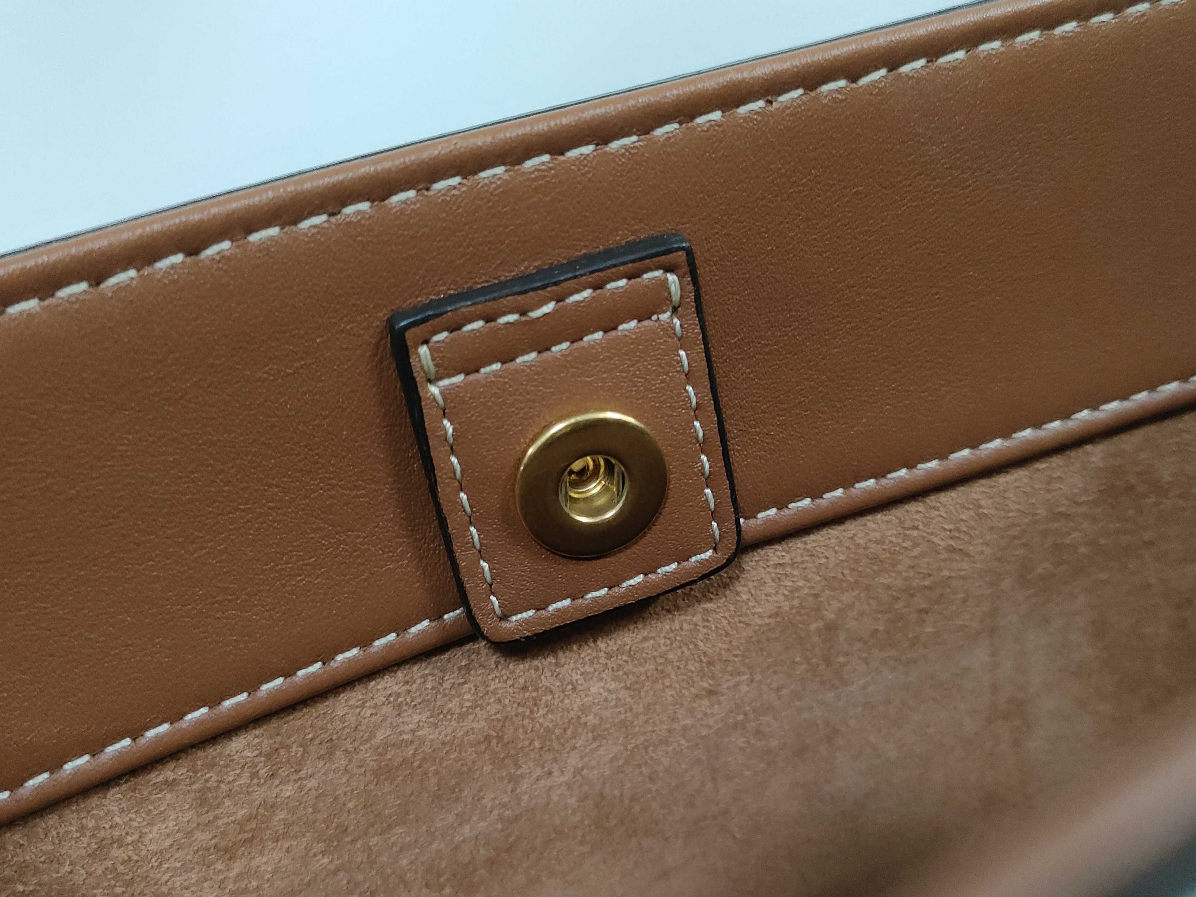 Shoulder Bag, Smooth Calfskin, 198243DU3 — view 10