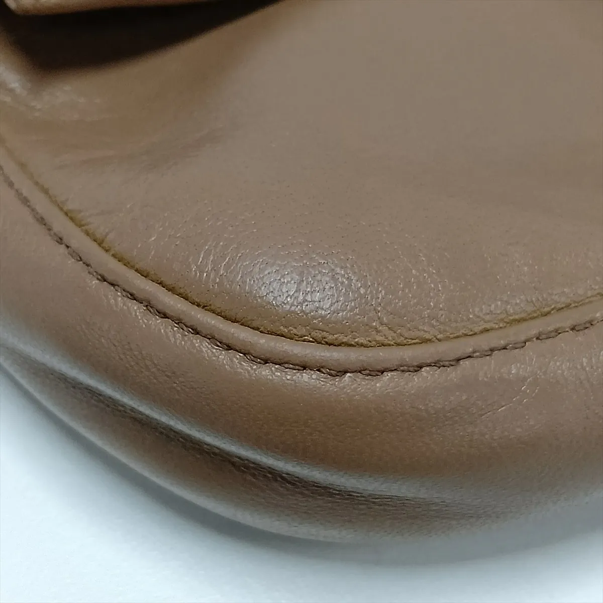 Mamma Bucket Leather Shoulder Bag, Brown, 26424 — view 14