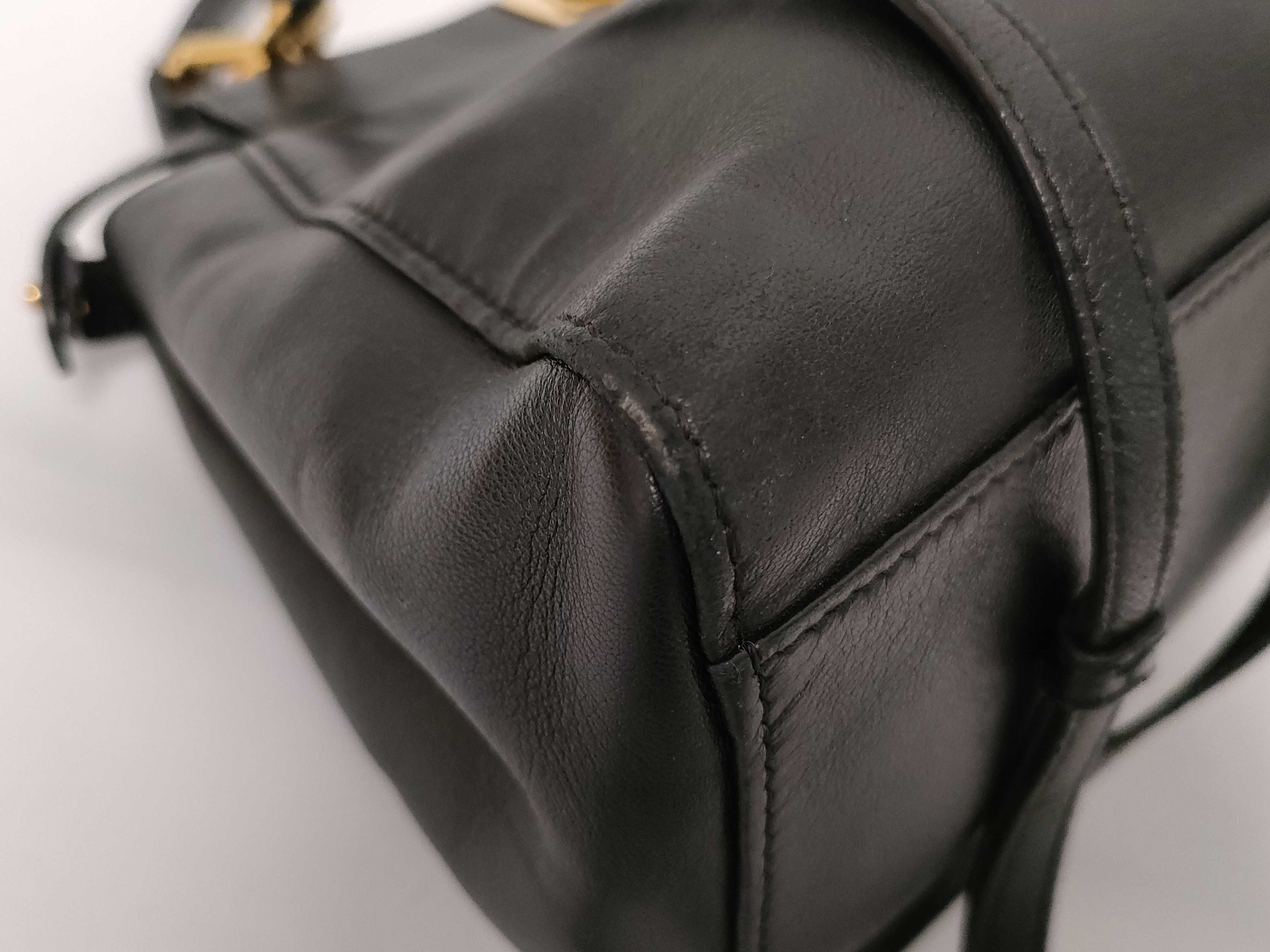 DU- Mini Peekaboo Leather 2-Way Handbag Black 8BN244 Handbag — view 6