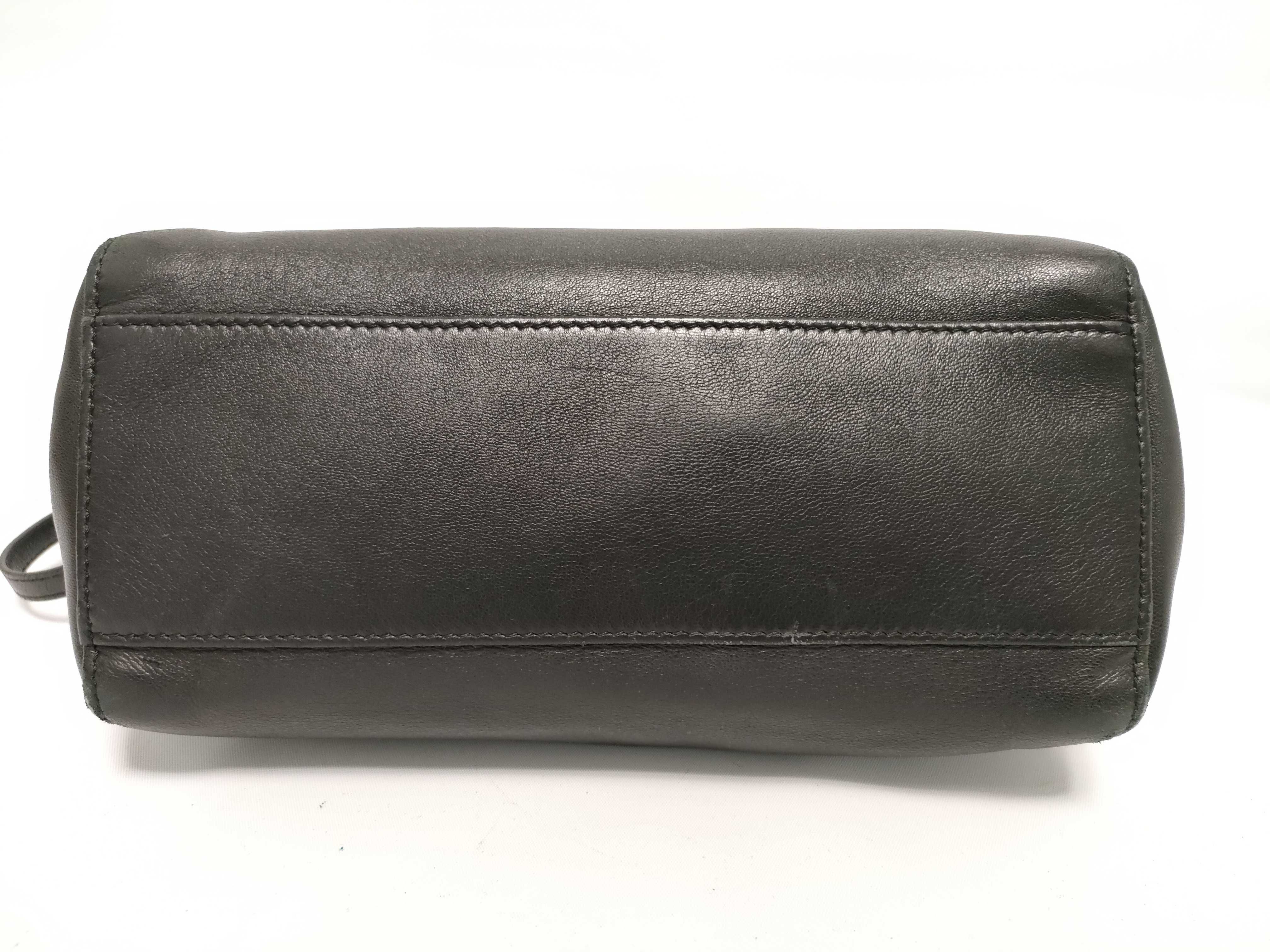 DU- Mini Peekaboo Leather 2-Way Handbag Black 8BN244 Handbag — view 7