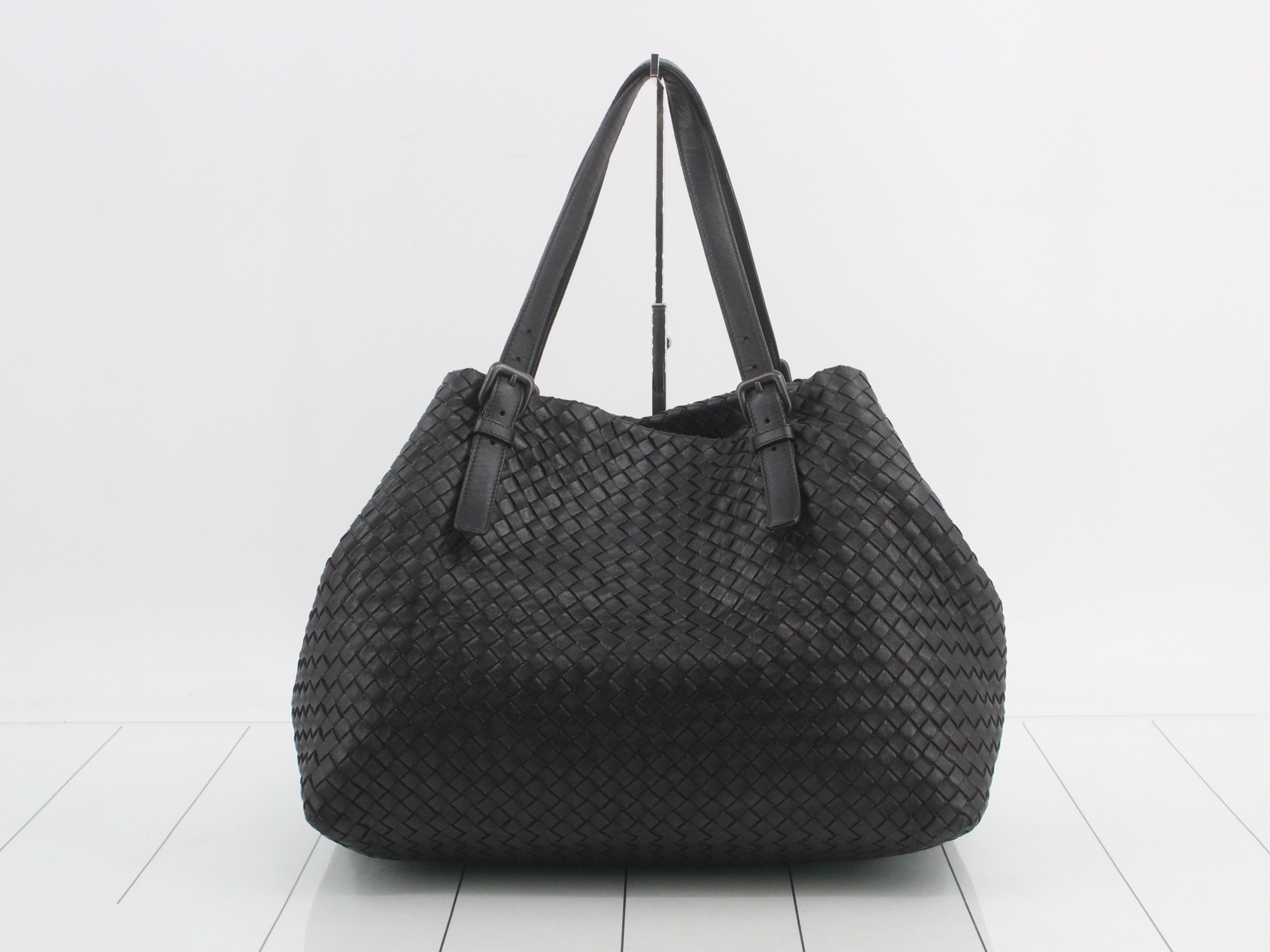 Tote bag intrecciato black
