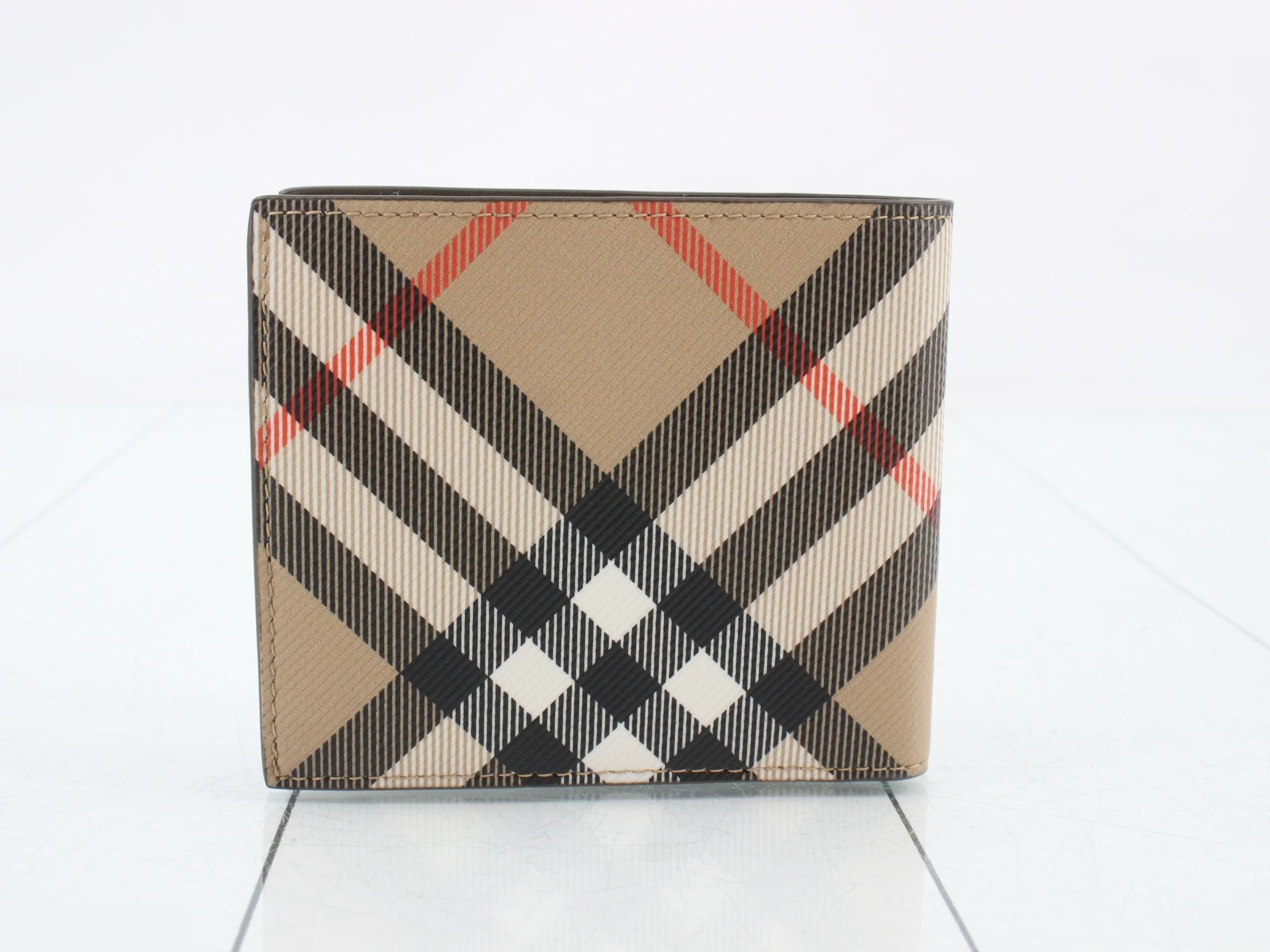 Nova Check bi-fold wallet, unused, multiple colors — view 2