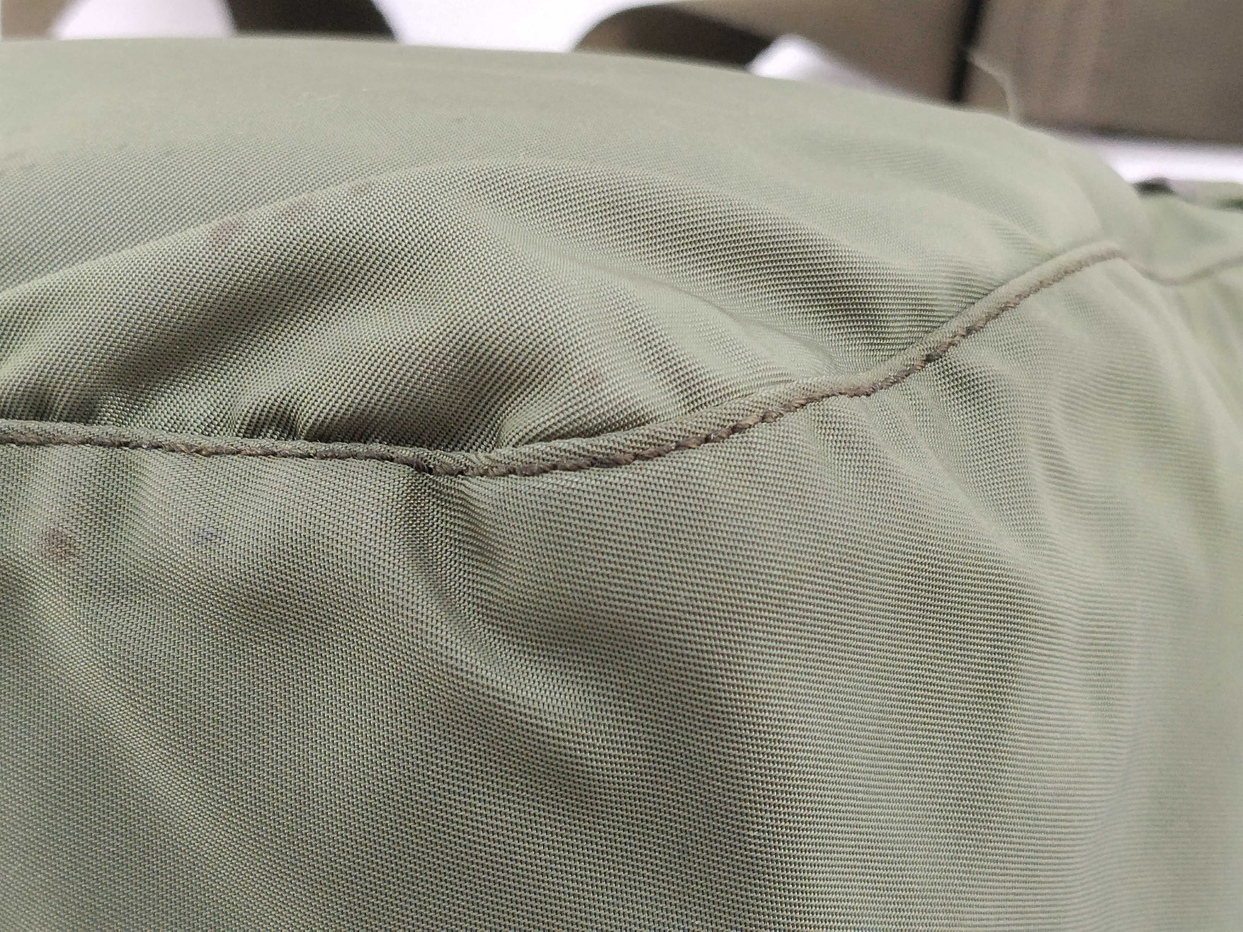 Nylon Shoulder Bag, Green — view 5