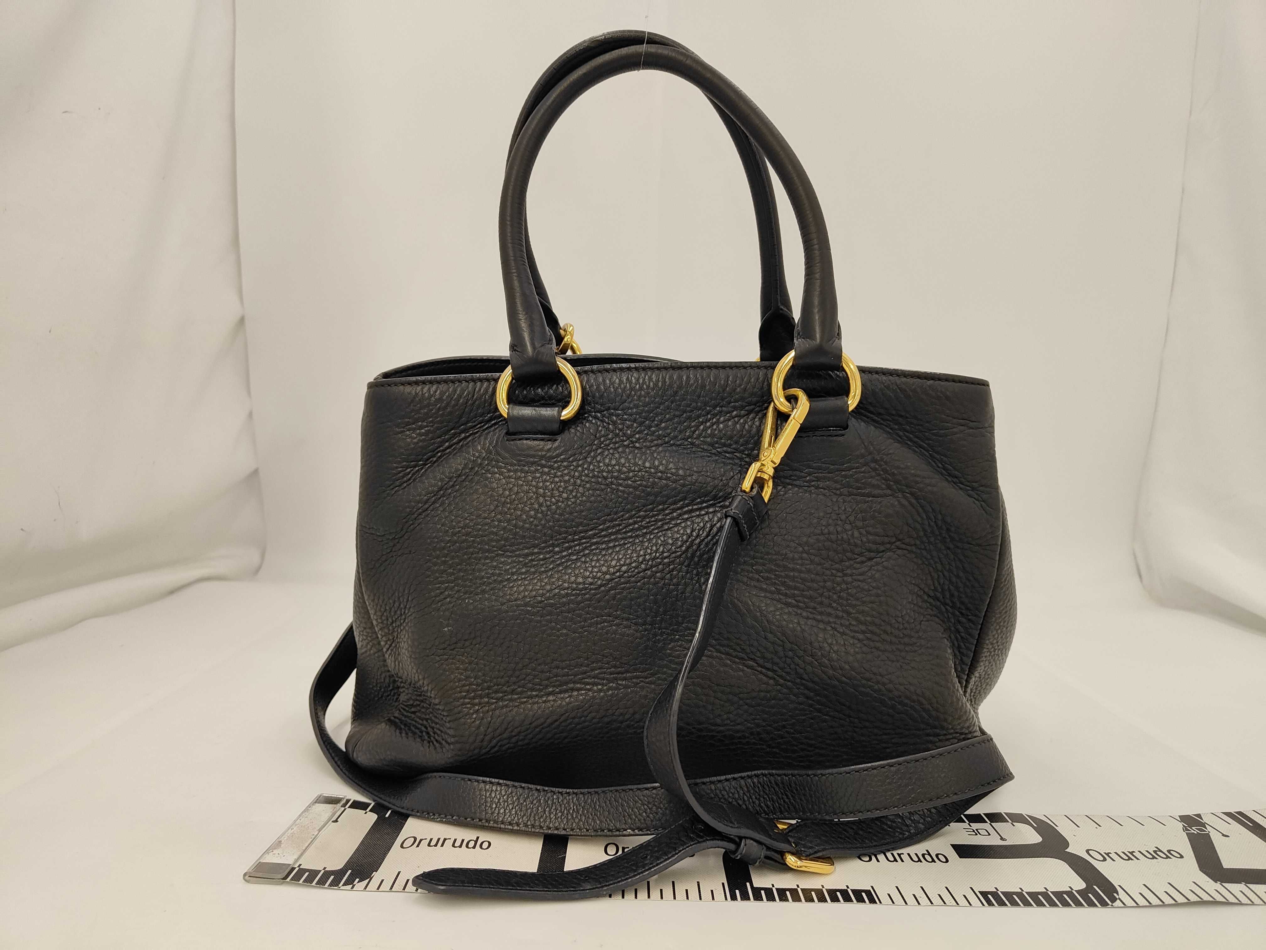 1BA878 Vitello Daino 2-way bag/handbag — view 2