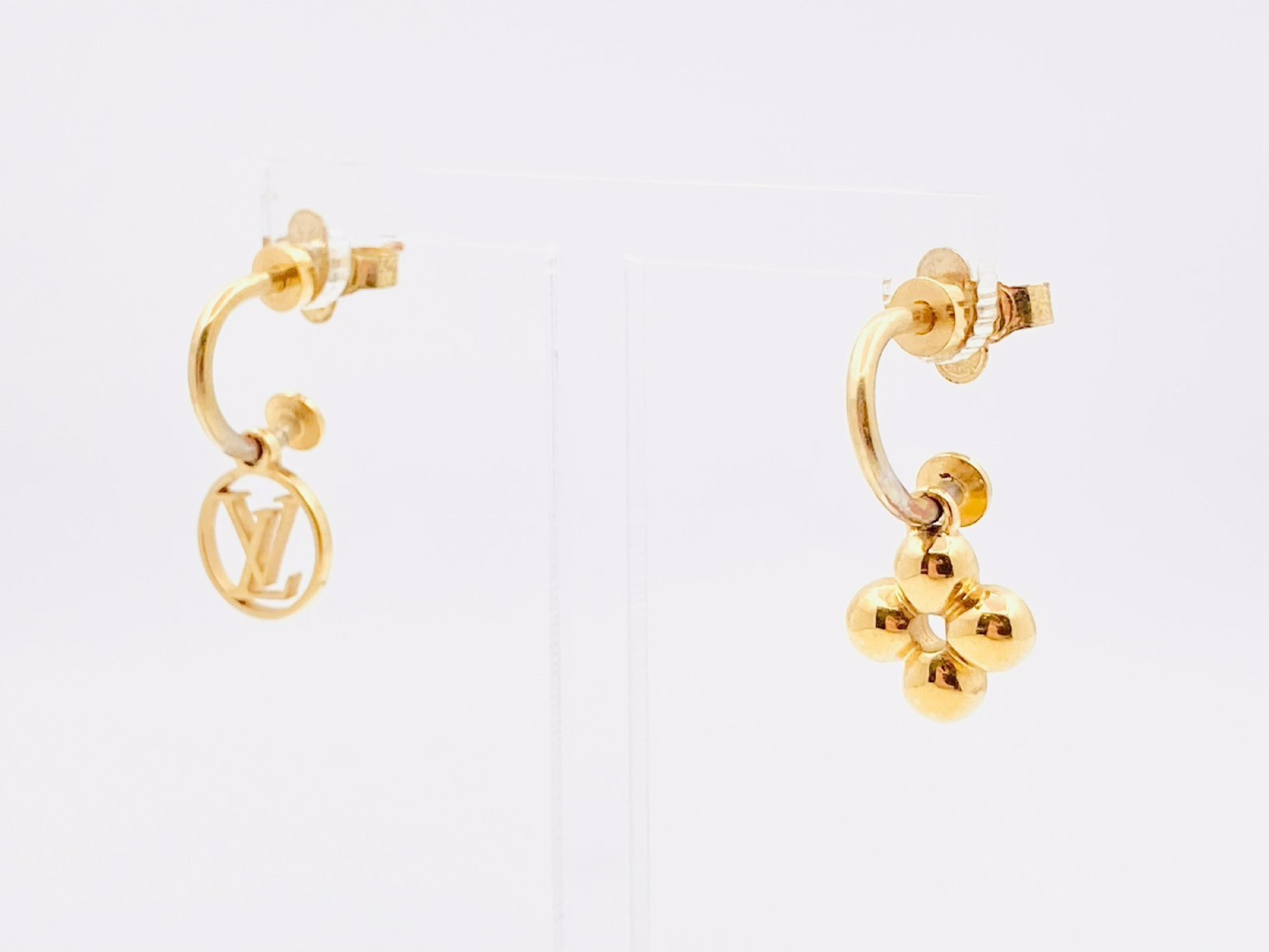 M64859 Bouclédreilles Blooming Gold Earrings — view 2