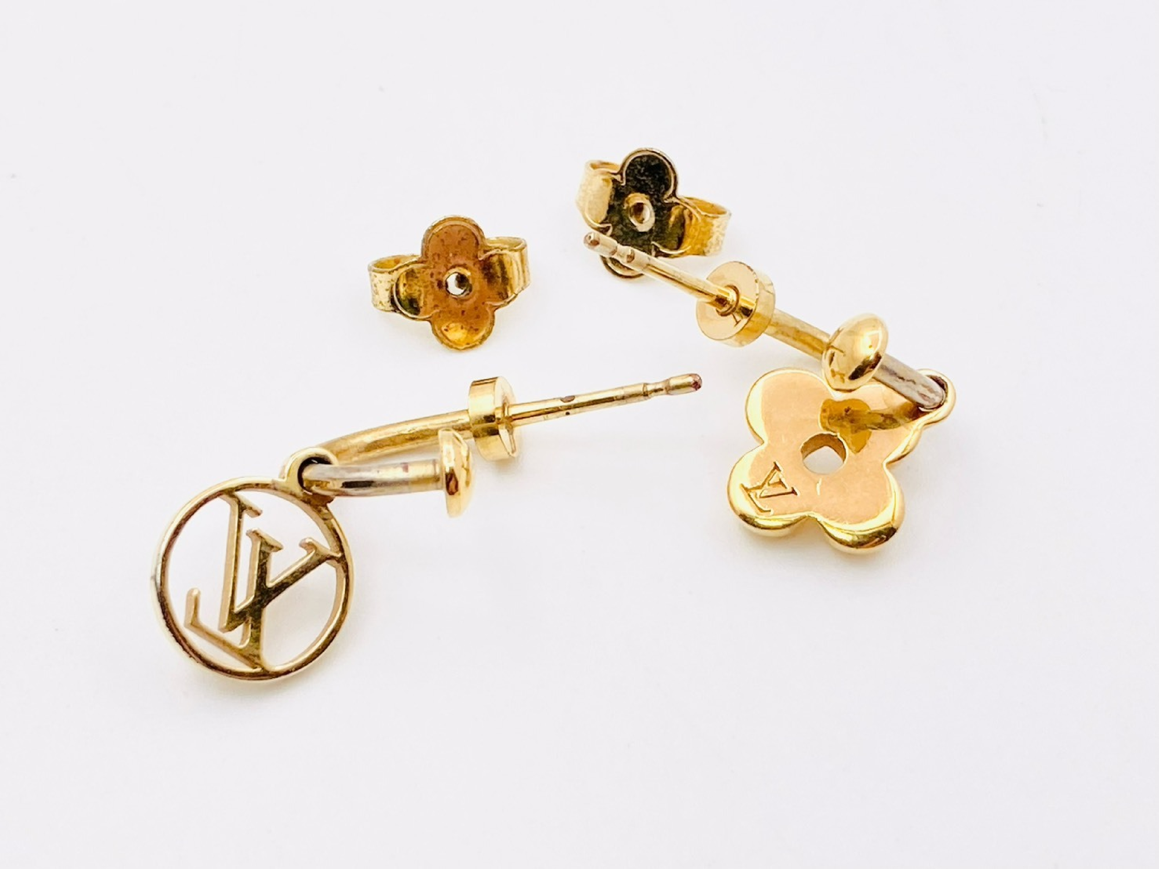 M64859 Bouclédreilles Blooming Gold Earrings — view 4