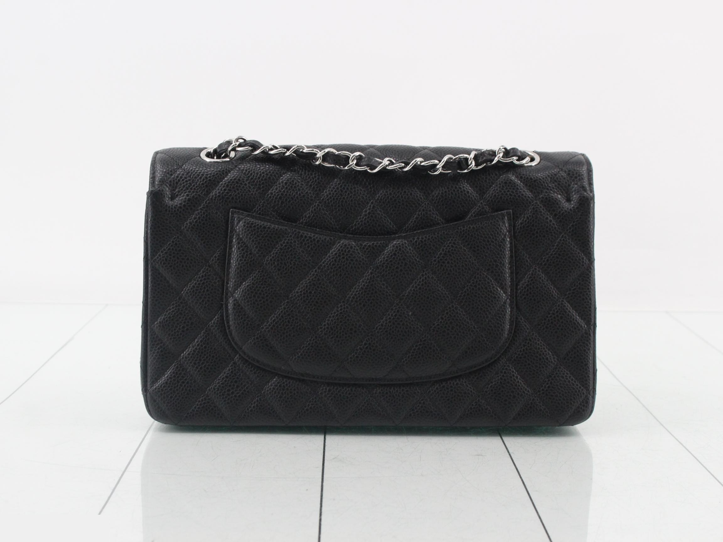 Caviar Matelassé 25 Shoulder Bag, Black — view 2