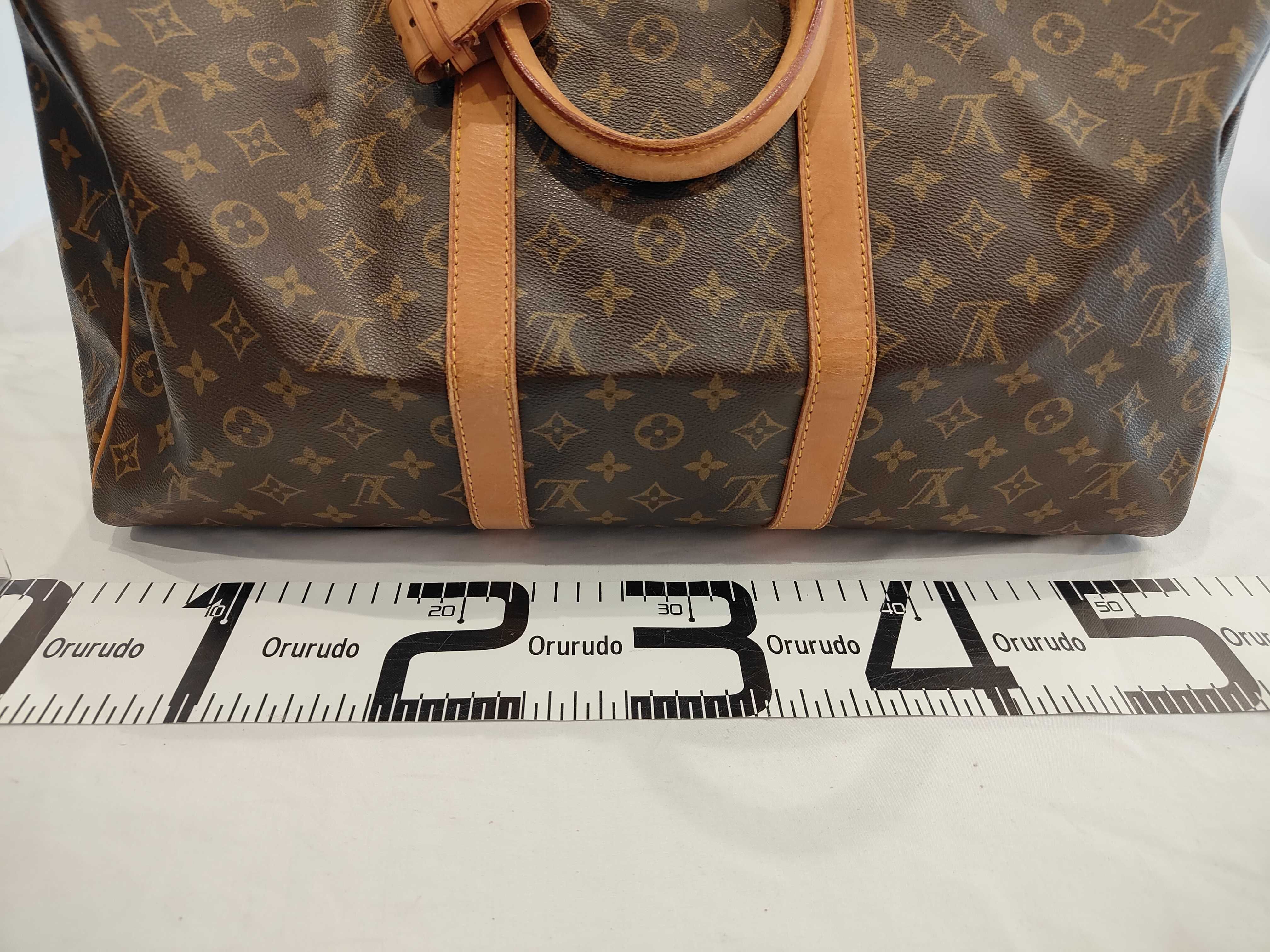 Monogram Louis Vuitton Keepall 50 Monogram Boston Bag — view 2