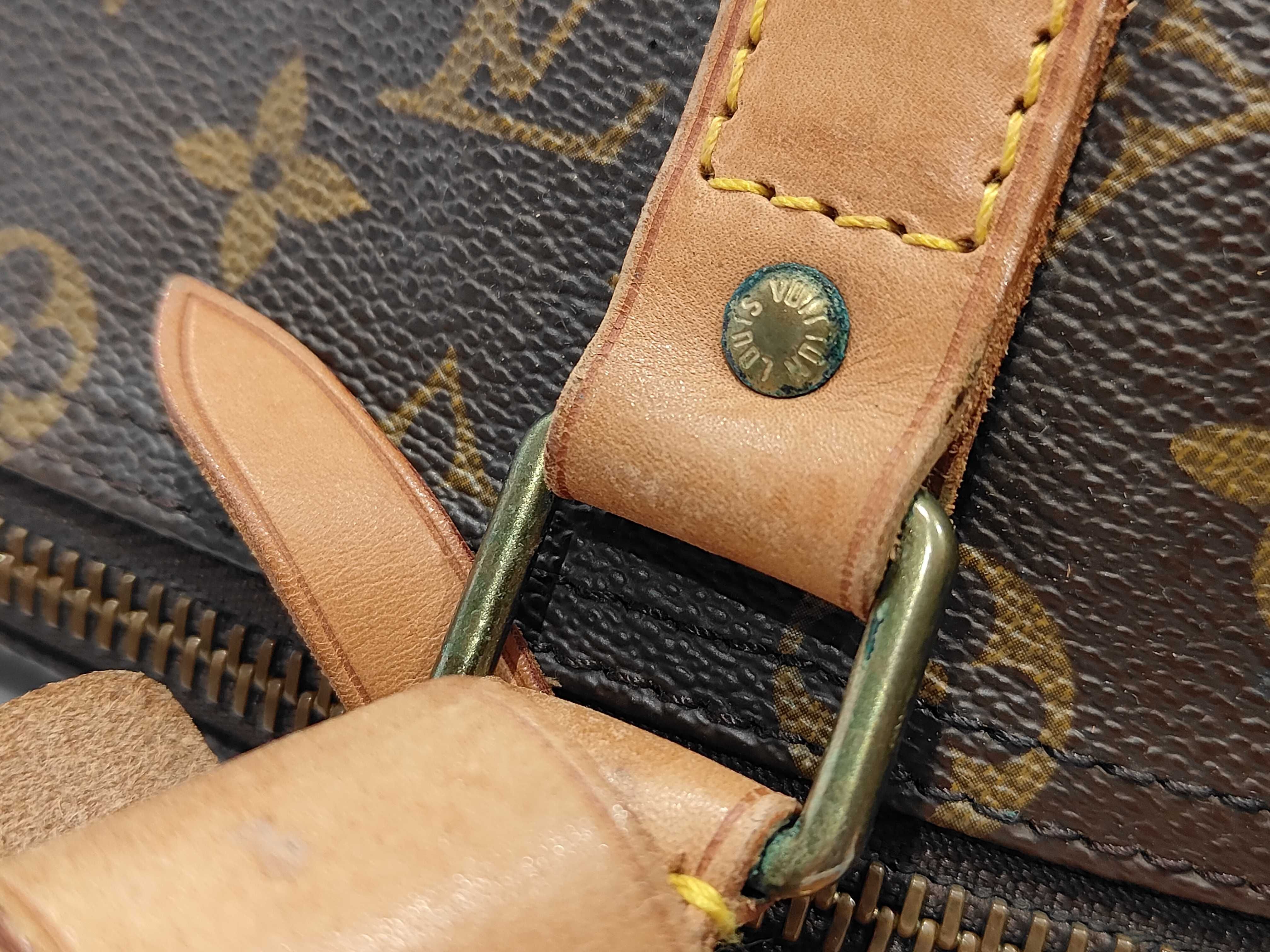 Monogram Louis Vuitton Keepall 50 Monogram Boston Bag — view 8
