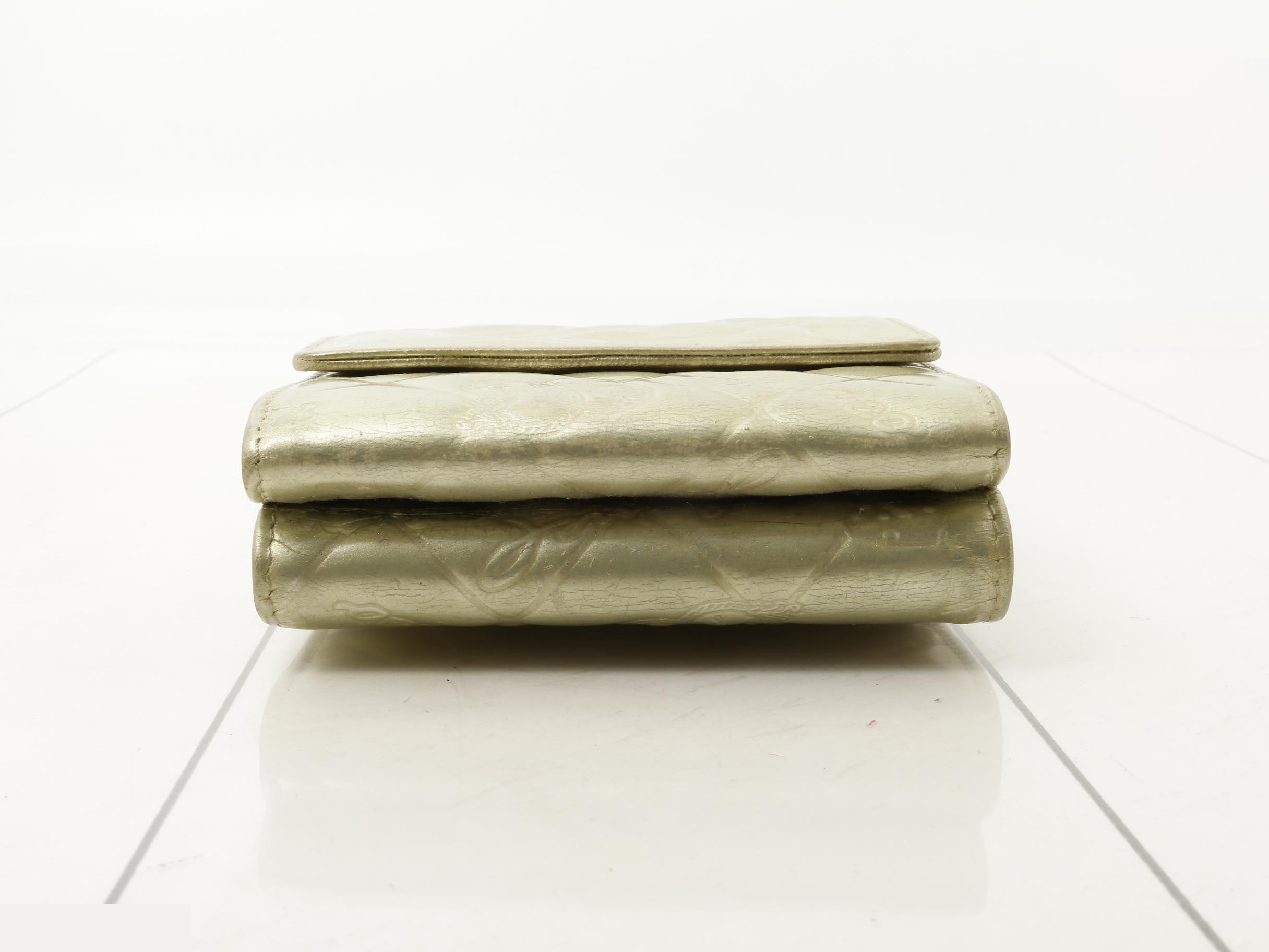 Icon Series Tri-fold Wallet, Enamel — view 3