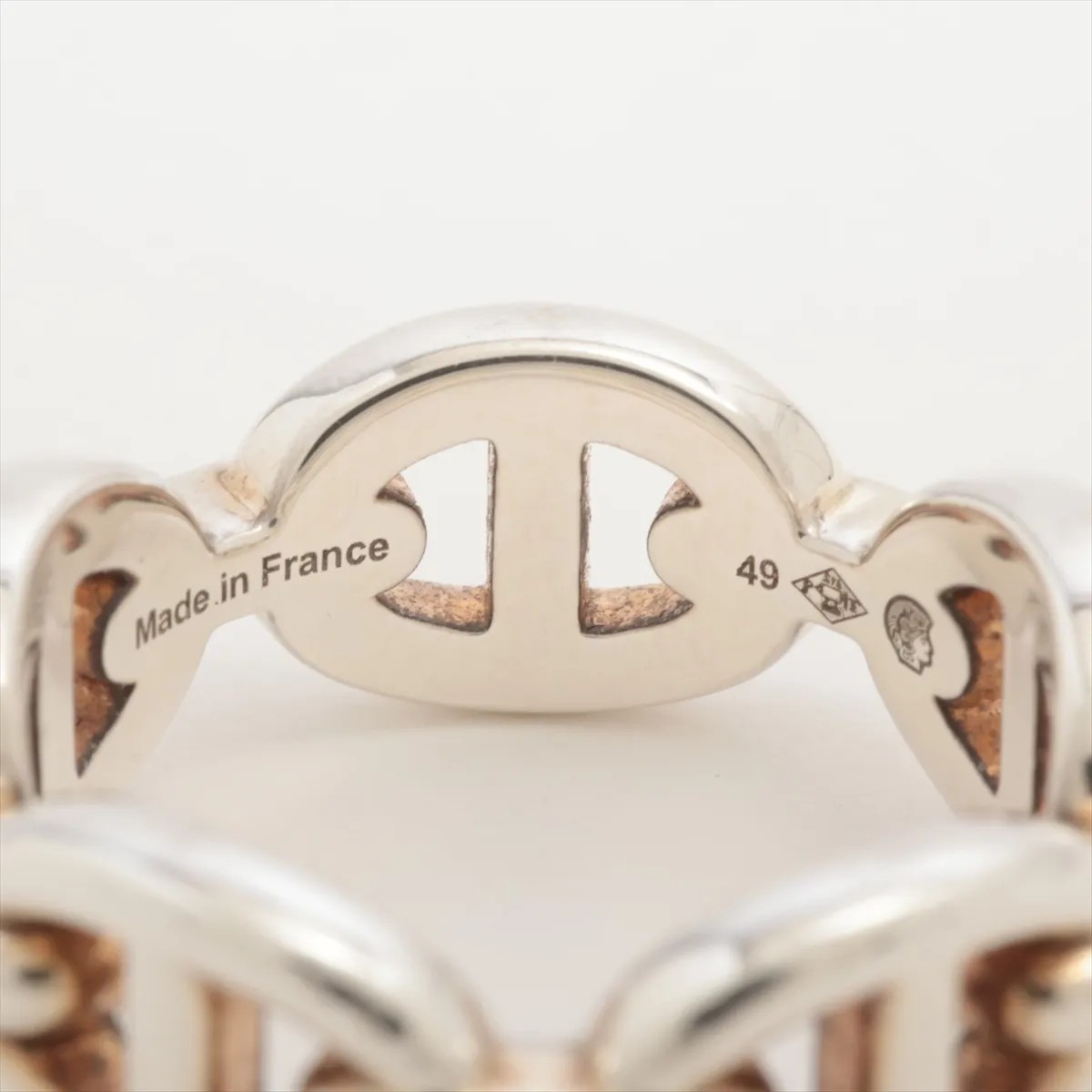 Chaine d'Ancle Enchene 2023 Ring 49 925 5.1g Silver Dent — view 4