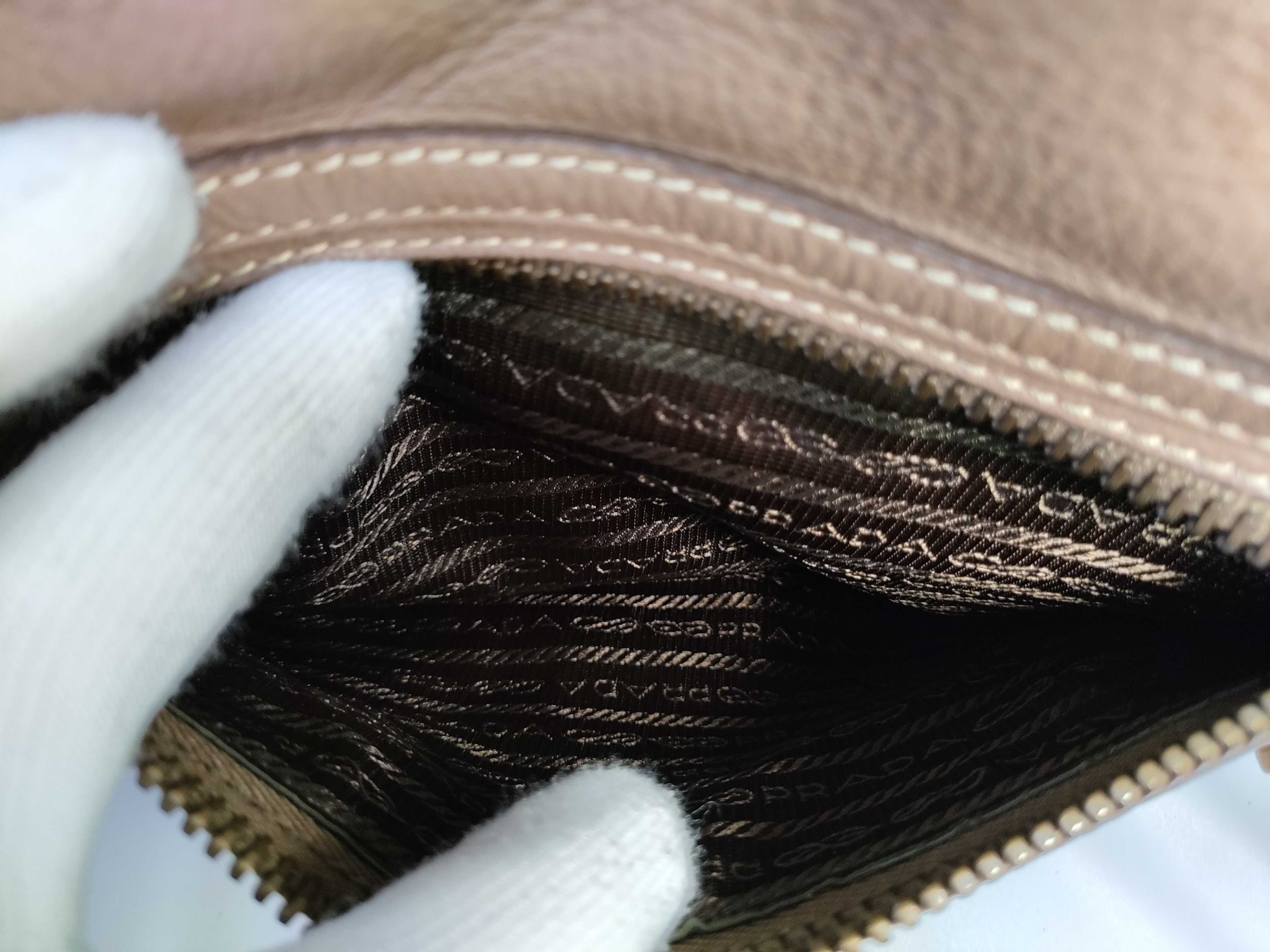 Vitello Daino Tote Bag Beige Handbag — view 10