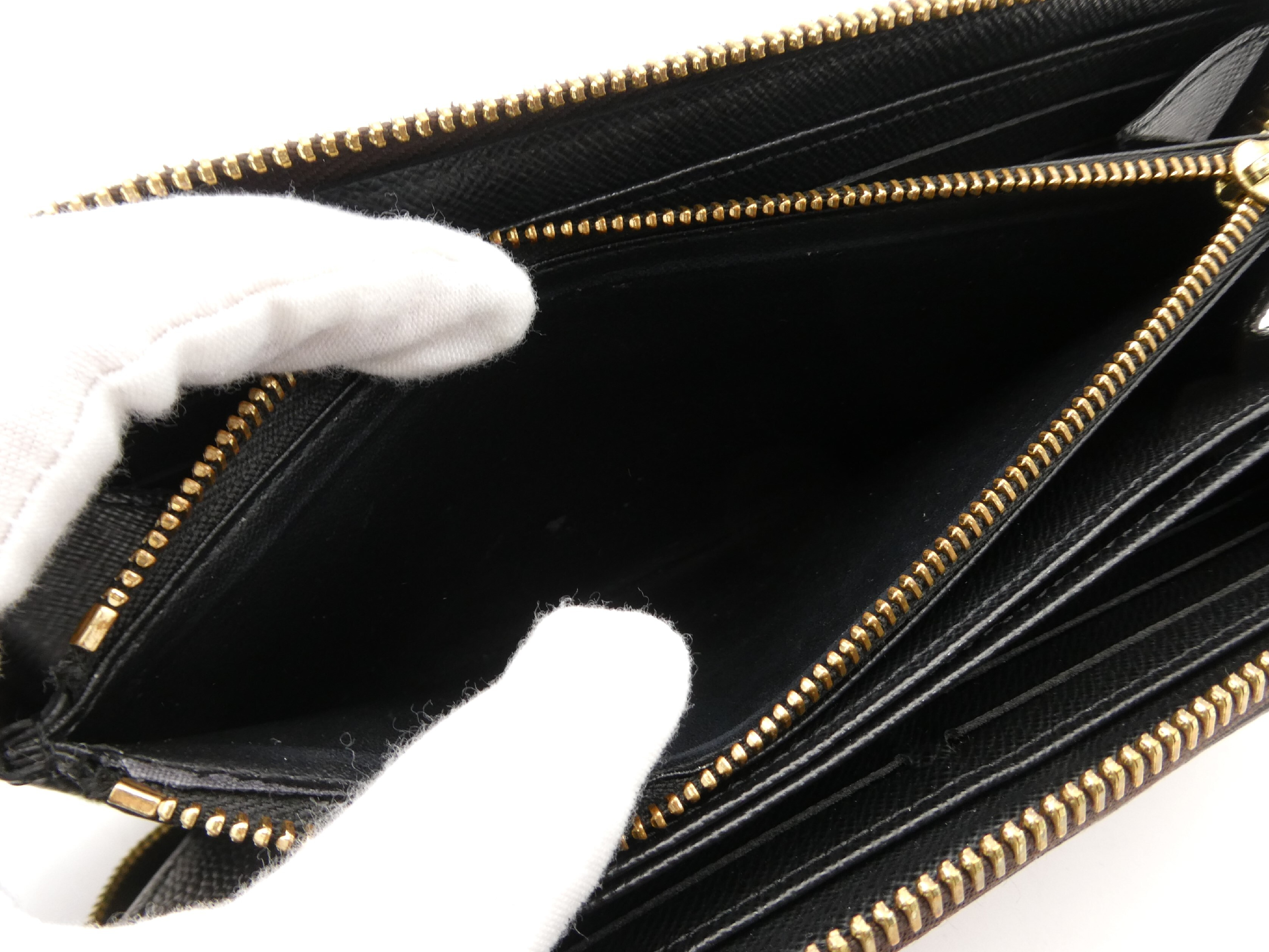 Monogram Giant Reverse Zippy Wallet — view 8