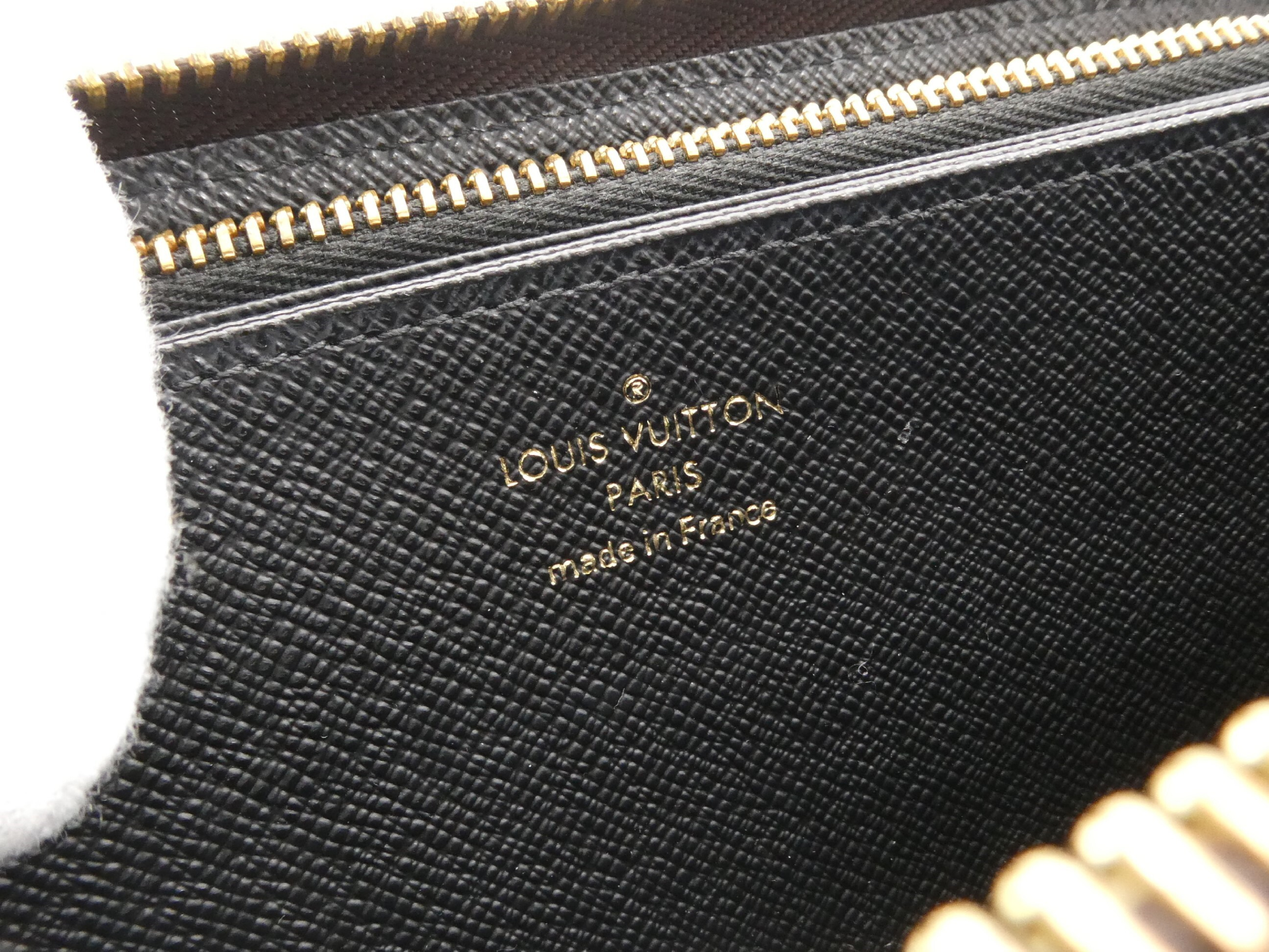Monogram Giant Reverse Zippy Wallet — view 9