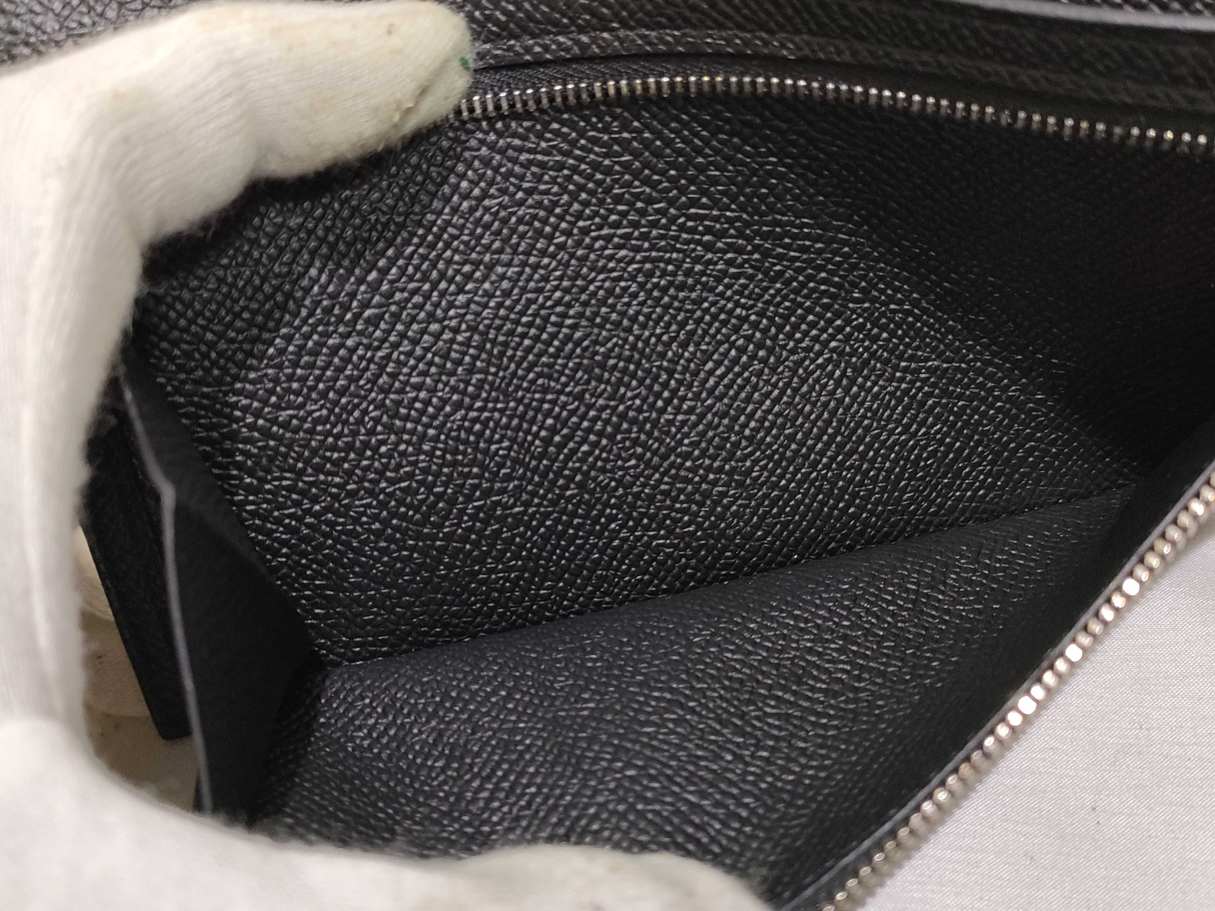 Bearn Soufflé Veau Epsom Black Wallet — view 11