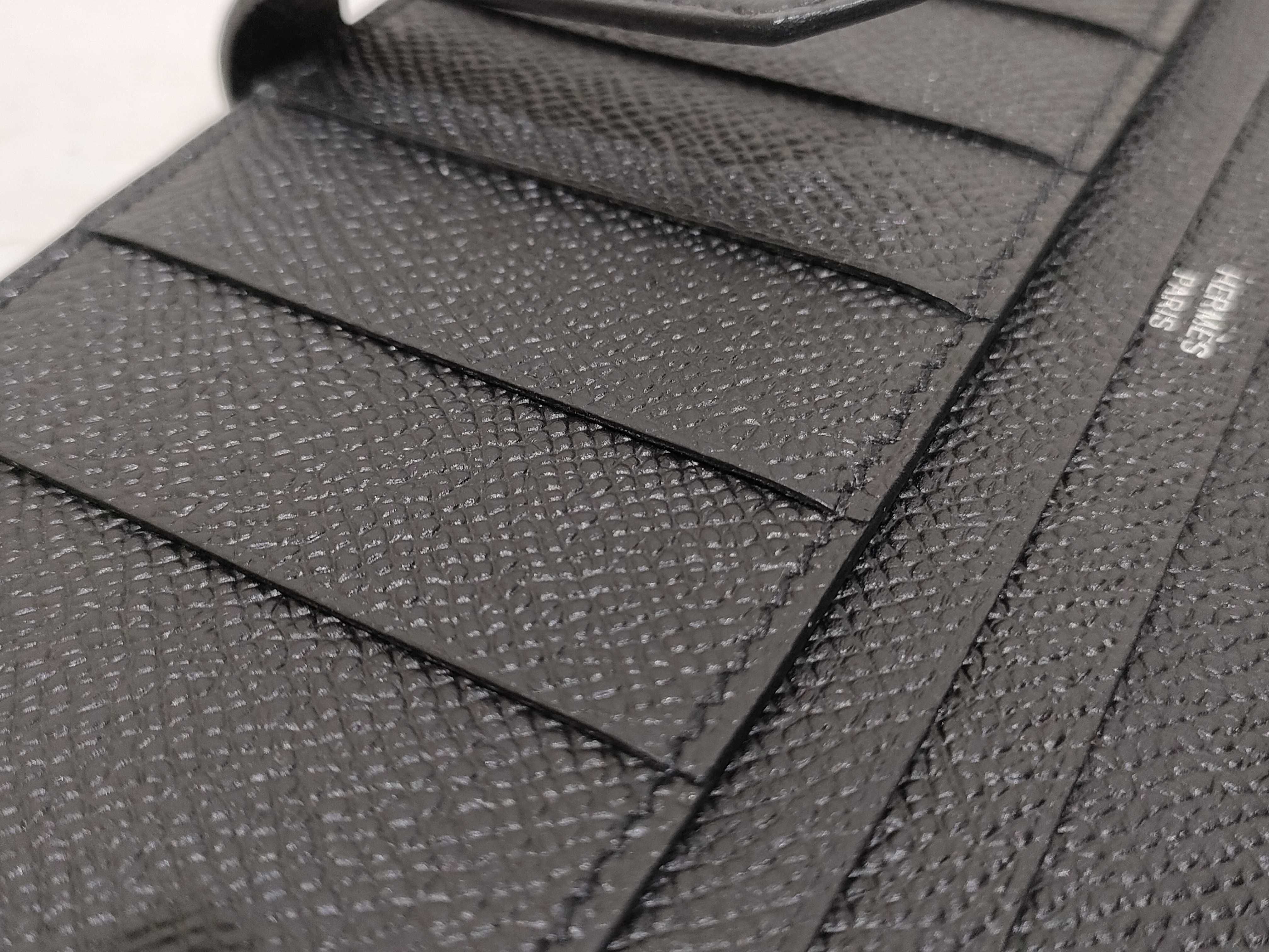 Bearn Soufflé Veau Epsom Black Wallet — view 13