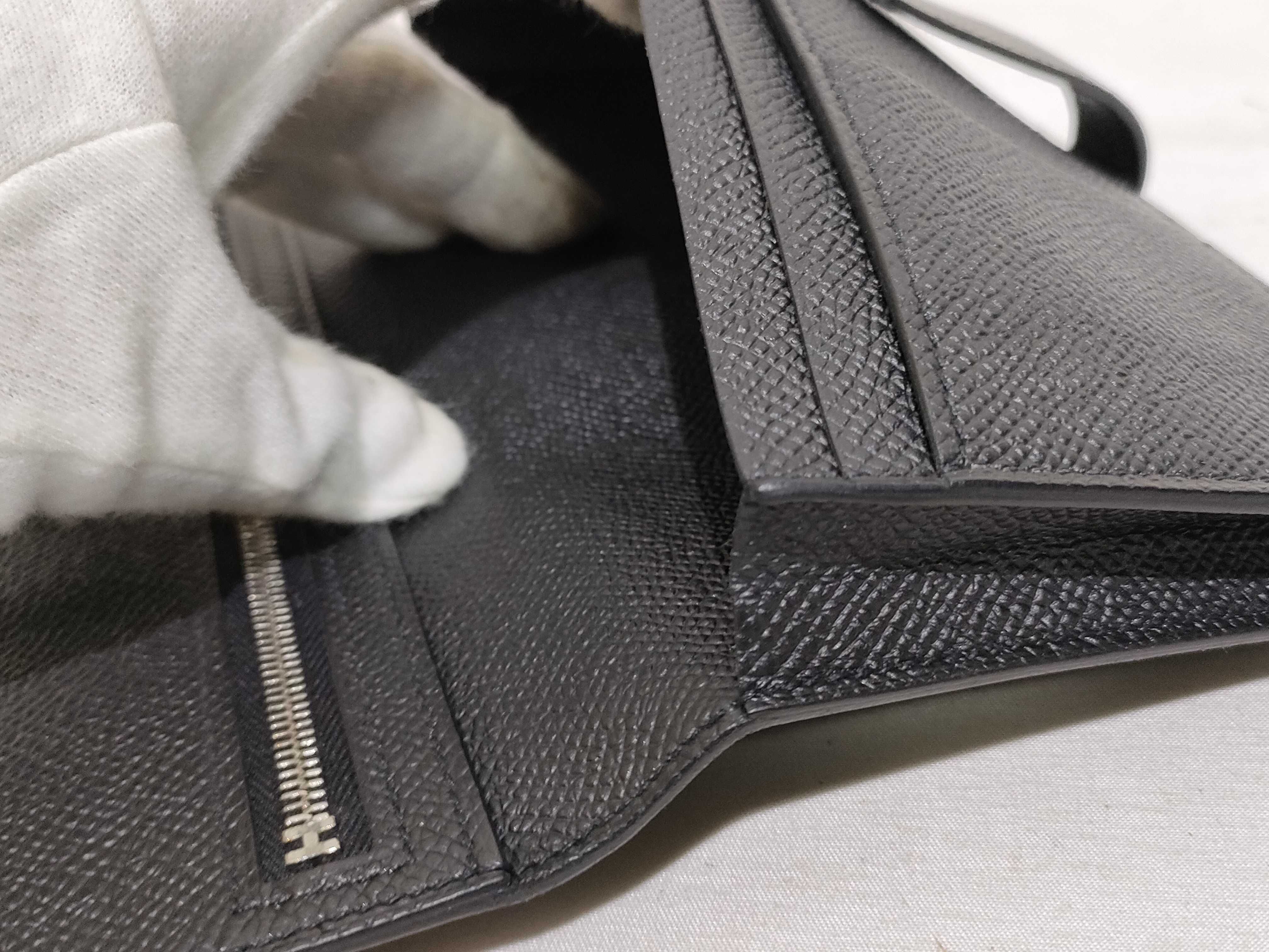 Bearn Soufflé Veau Epsom Black Wallet — view 15