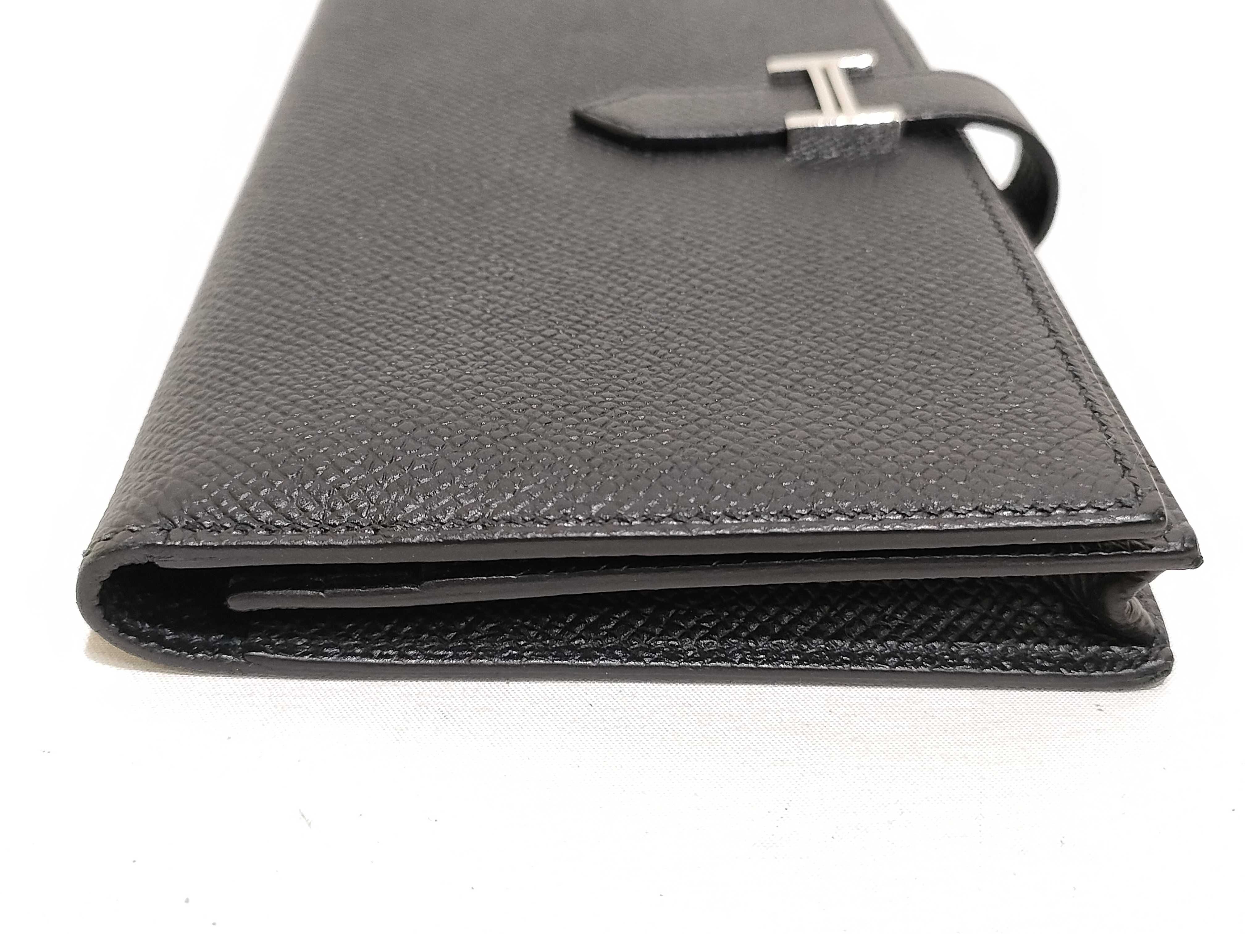 Bearn Soufflé Veau Epsom Black Wallet — view 5