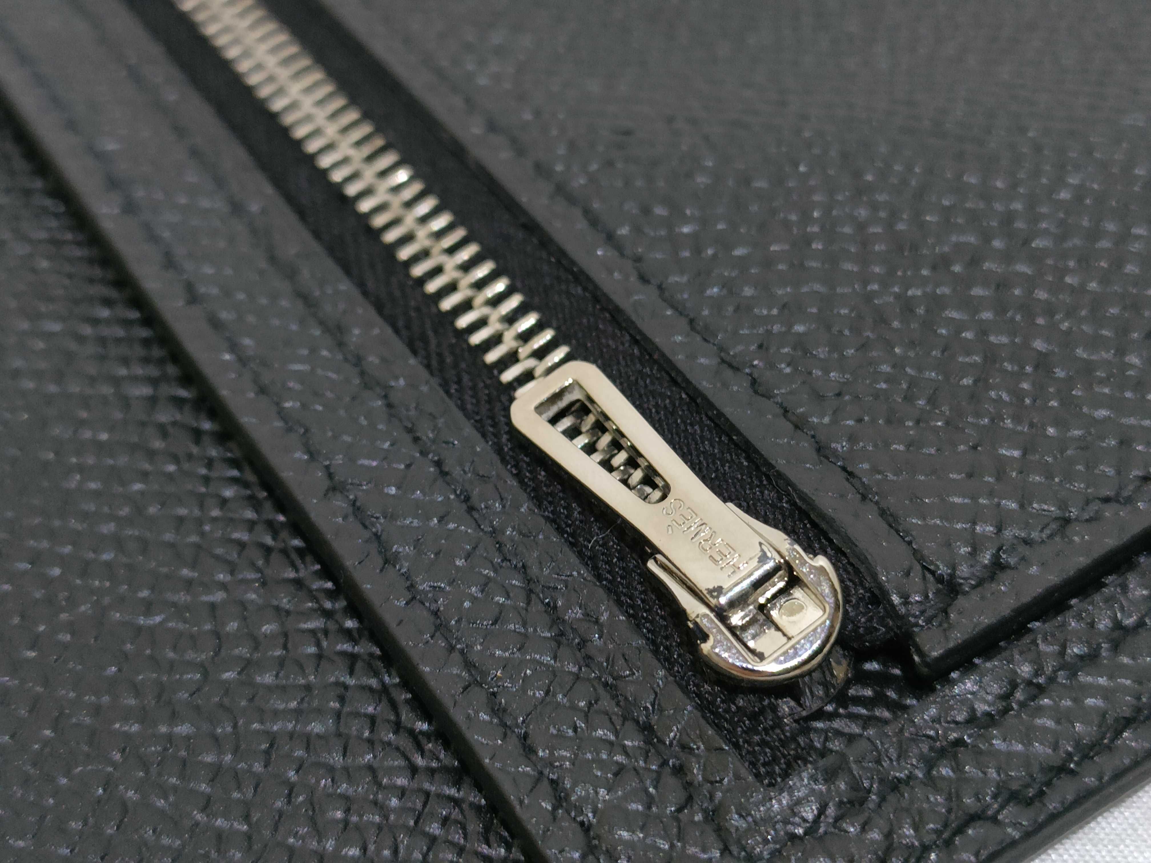 Bearn Soufflé Veau Epsom Black Wallet — view 8