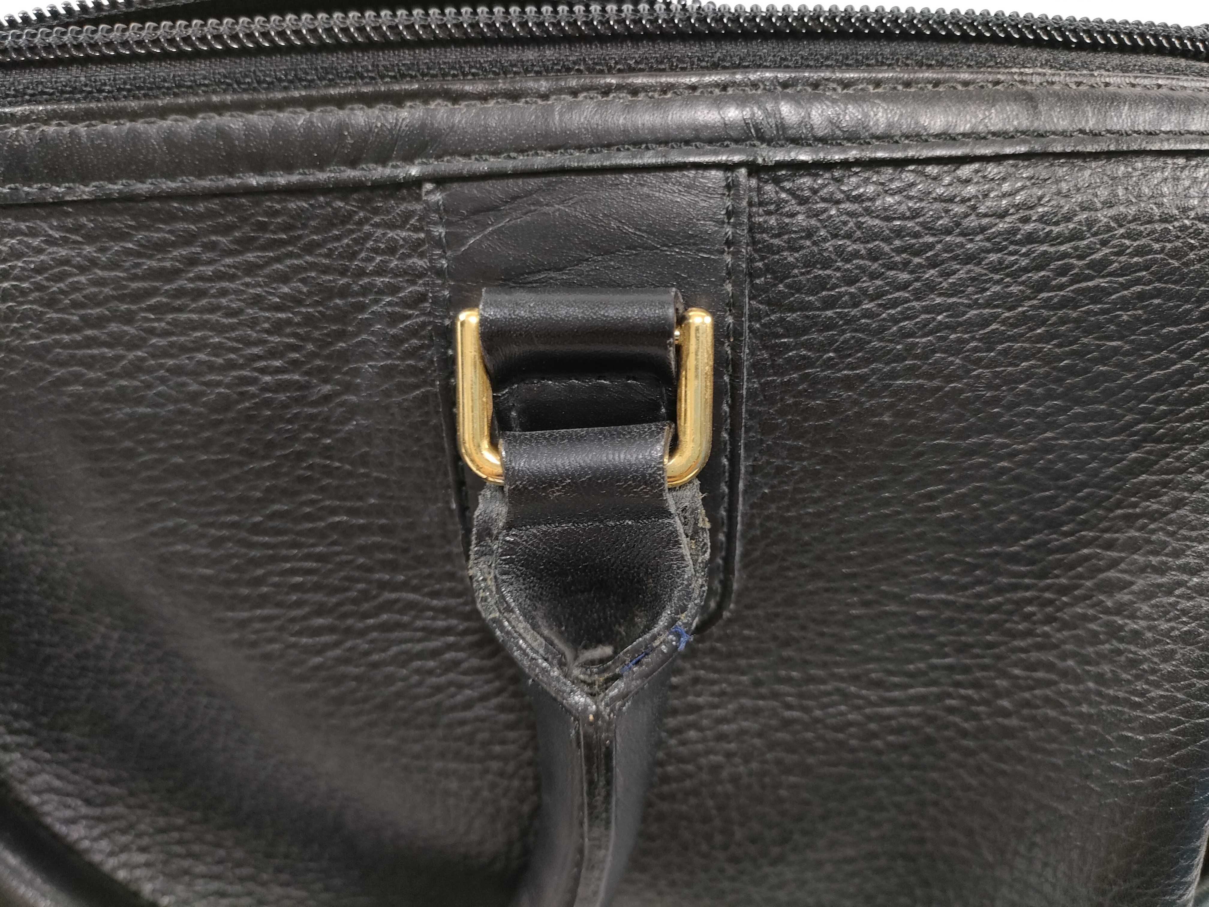 Black Leather Handbag — view 13