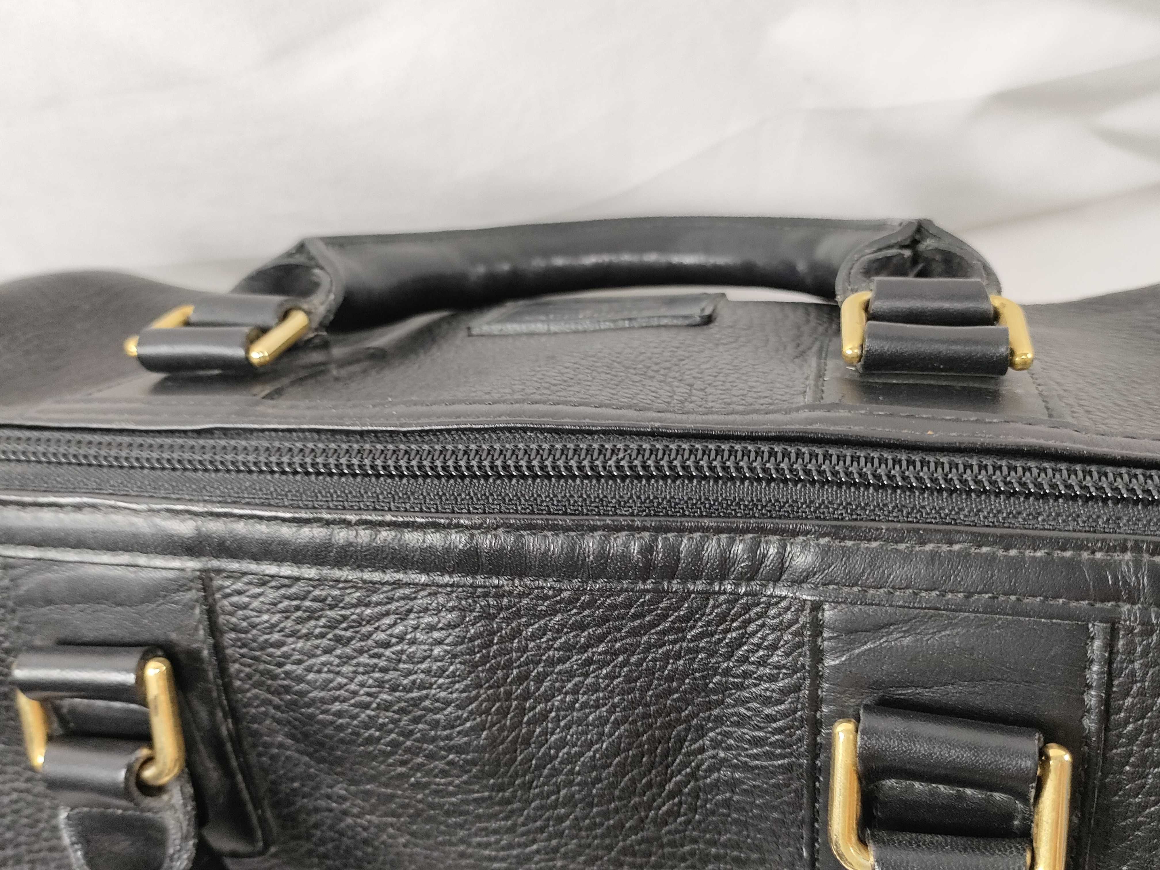 Black Leather Handbag — view 6