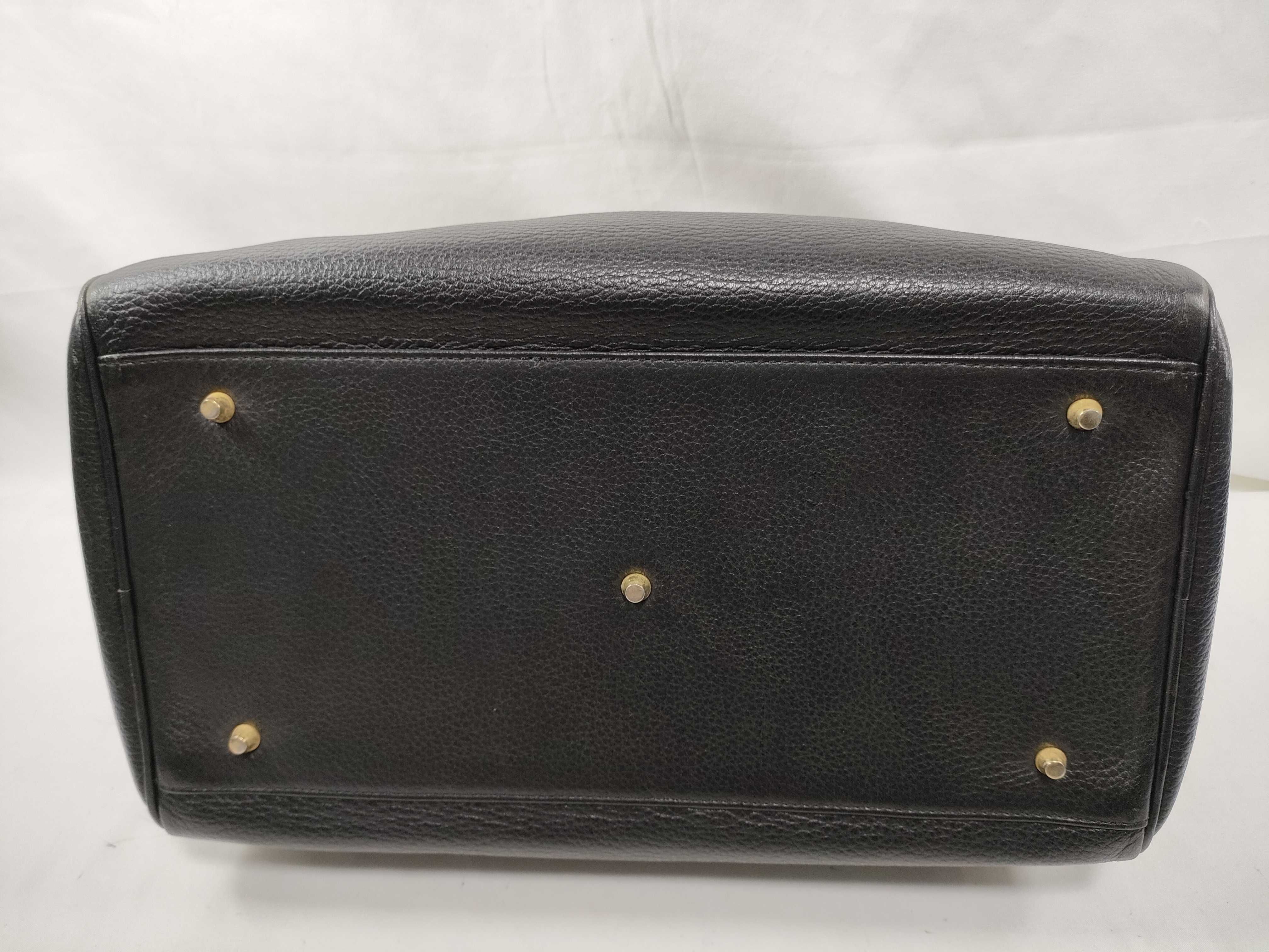 Black Leather Handbag — view 7