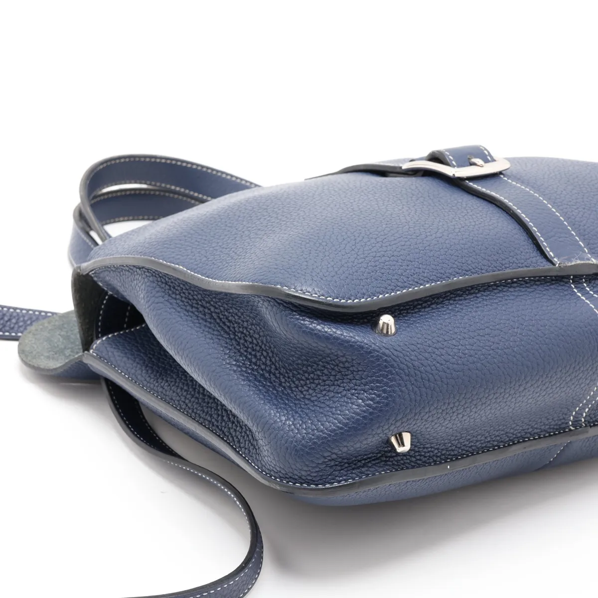 Arzan 31 Taurillon Clemence Blue Saphir Silver Hardware R:2014 — view 4