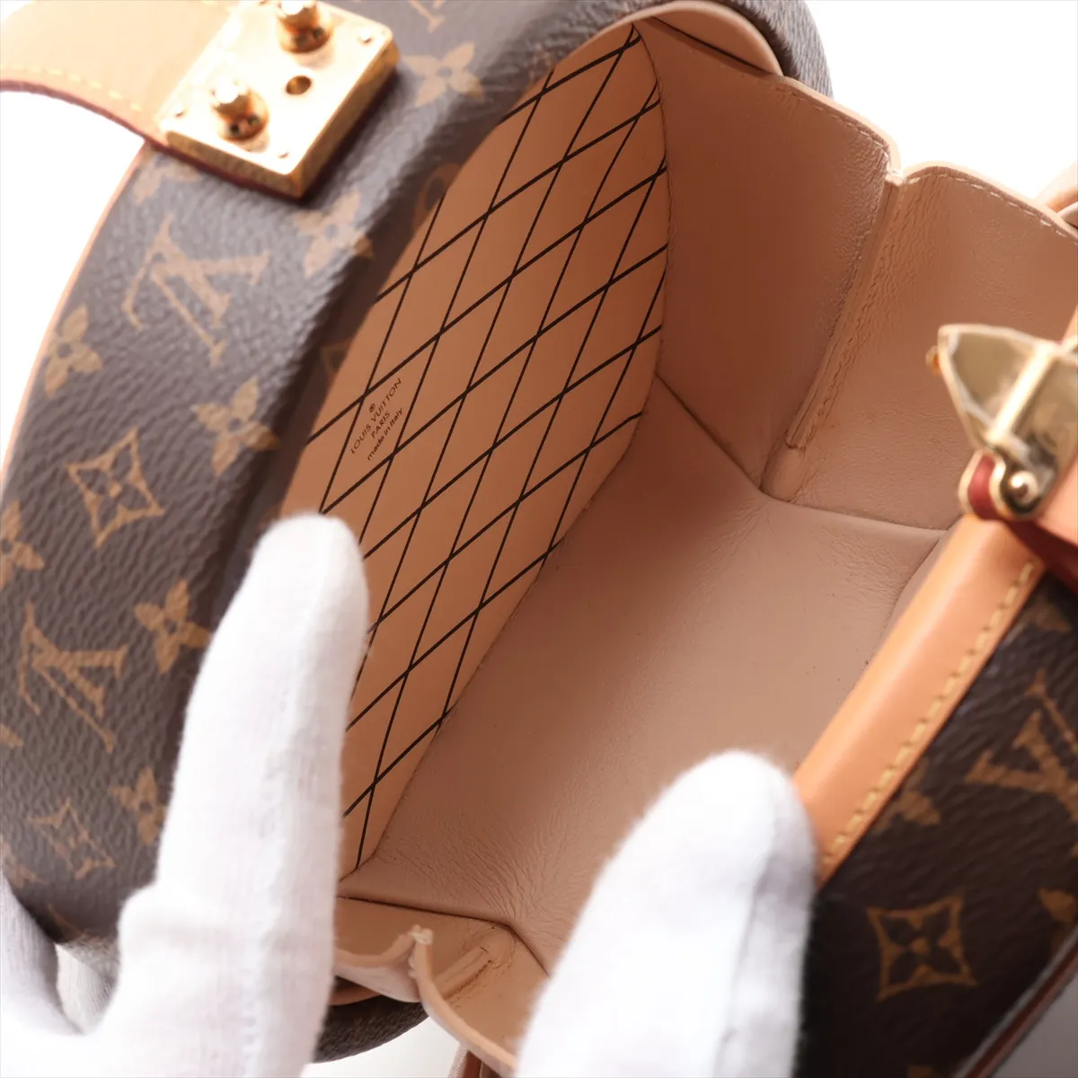 Monogram Petite Boite Chapeau M43514 PL4108 Brown (RFID detected) — view 6
