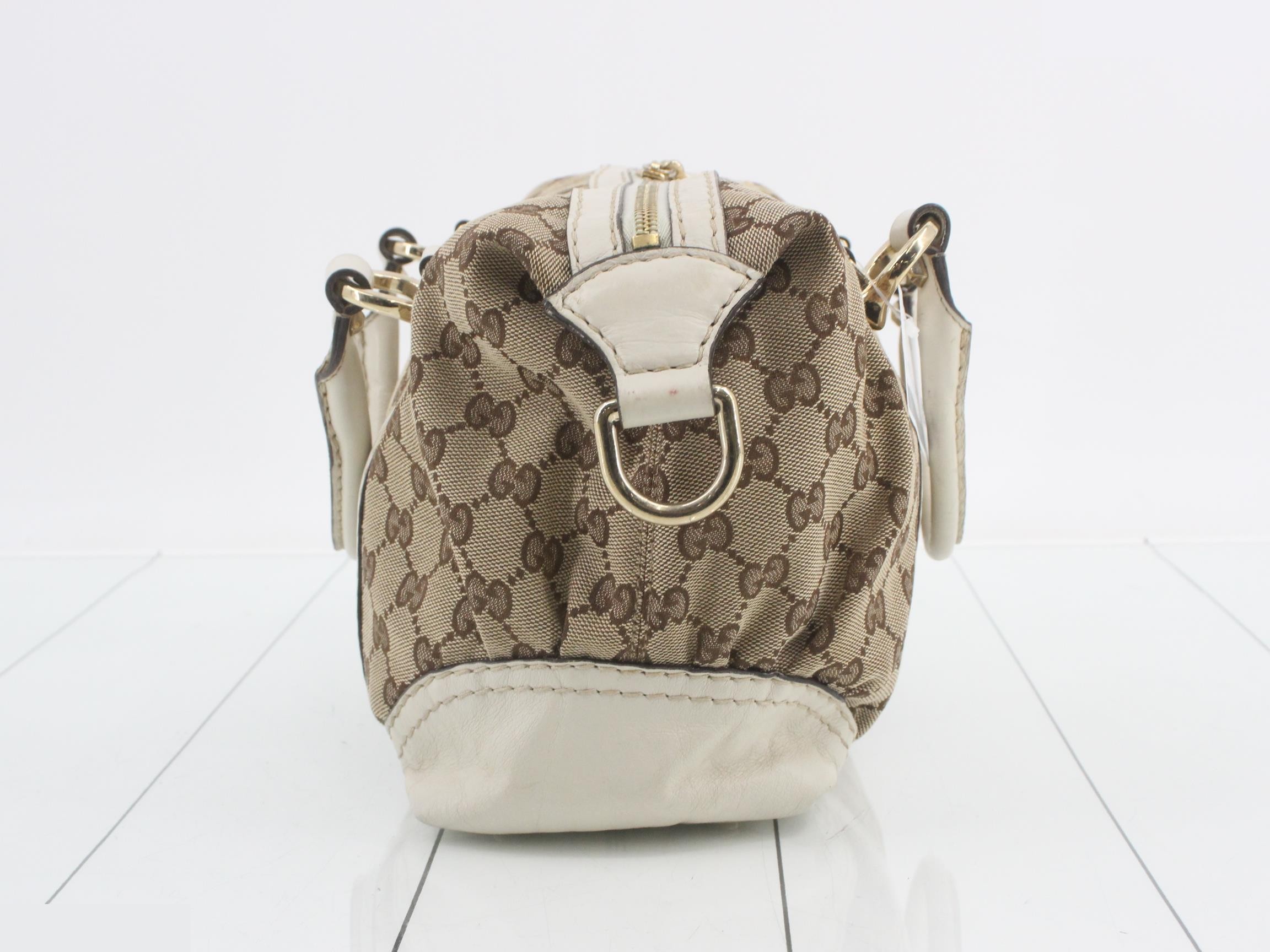 GG Canvas Horsebit Handbag — view 3