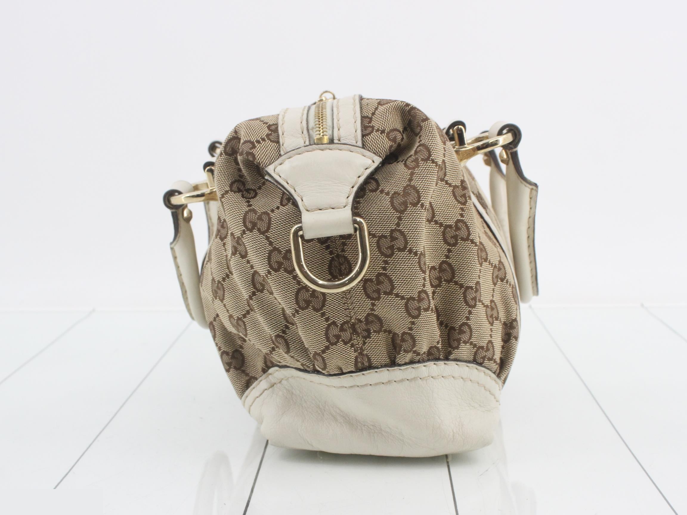 GG Canvas Horsebit Handbag — view 4