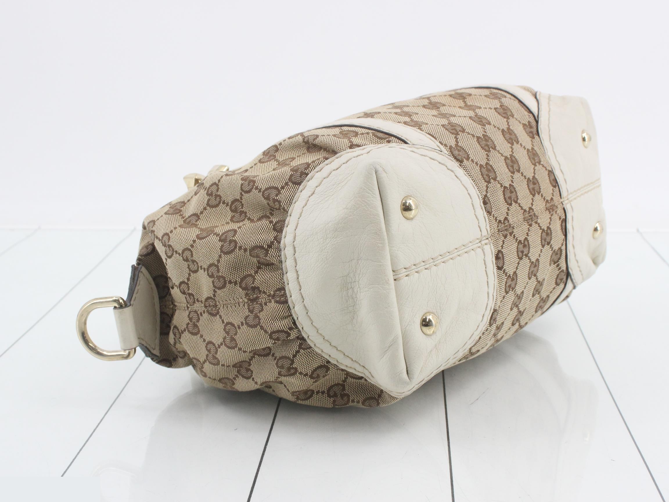 GG Canvas Horsebit Handbag — view 5