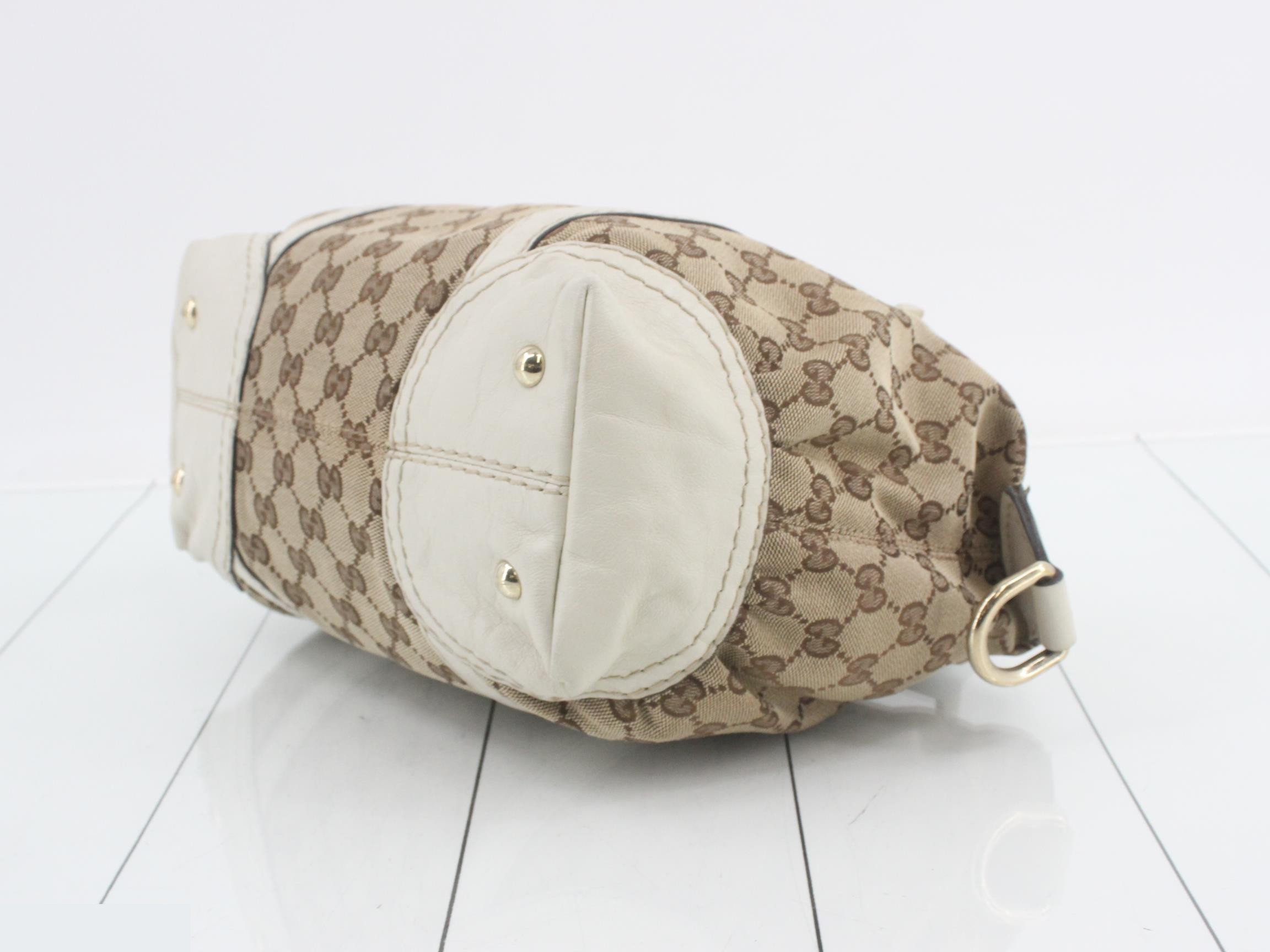 GG Canvas Horsebit Handbag — view 6